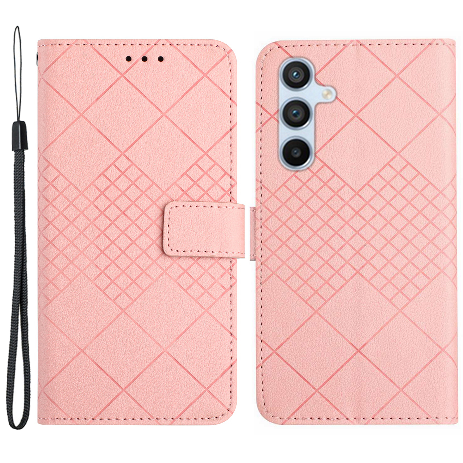 HT06 Für Samsung Galaxy A05s 4G Hülle Litchi Textur Anti-drop-brieftasche Telefonschale - Rosa, Samsung Galaxy A05s 4G
HT06 Für Samsung Galaxy A05s 4G Hülle Litchi Textur Anti-drop-brieftasche Telefonschale - Rosa, Samsung Galaxy A05s 4G