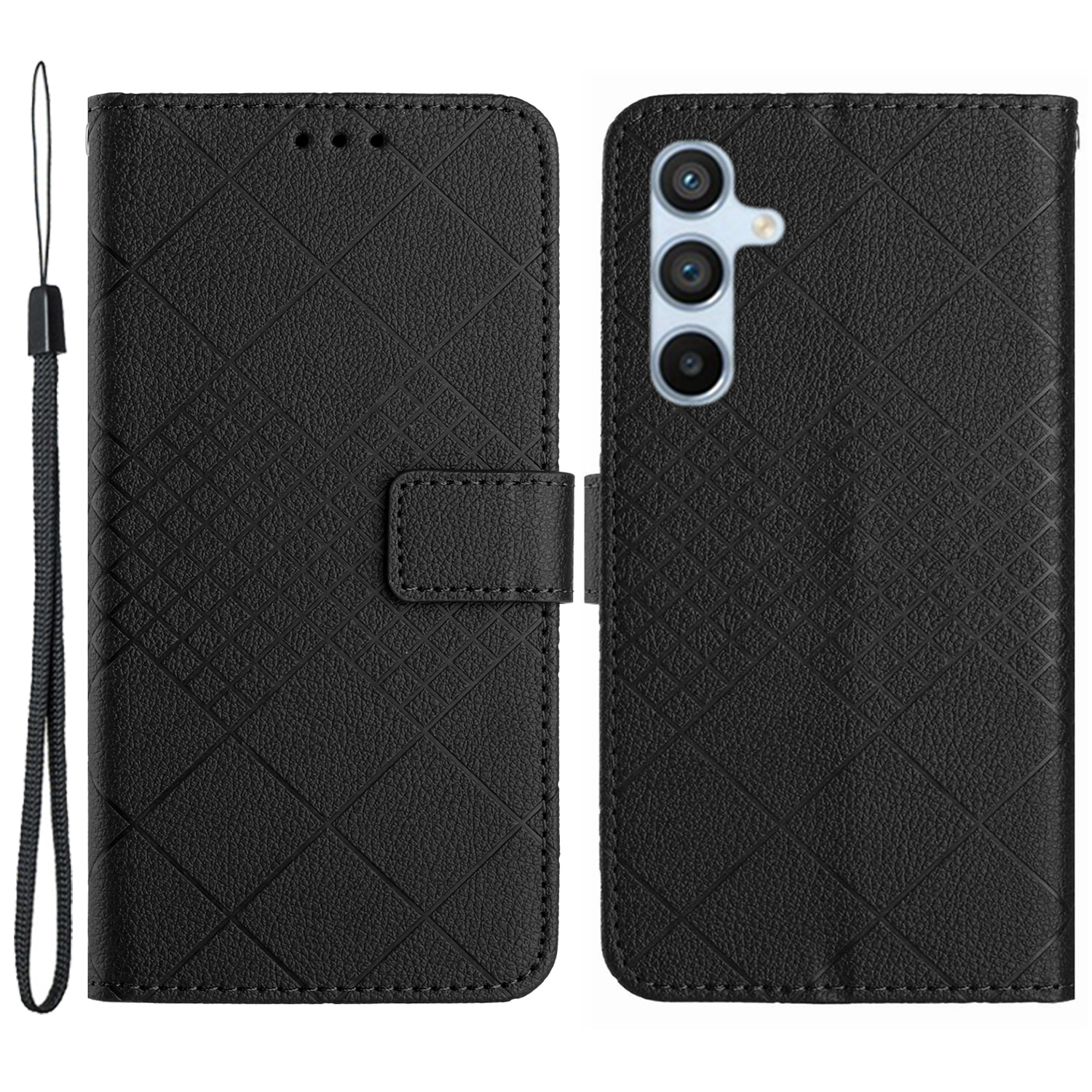 HT06 Für Samsung Galaxy A34 5G Schocksicheres Hülle Litchi Textur PU Leder Brieftaschenhülle - Schwarz, Galaxy A34 5G
HT06 Für Samsung Galaxy A34 5G Schocksicheres Hülle Litchi Textur PU Leder Brieftaschenhülle - Schwarz, Galaxy A34 5G