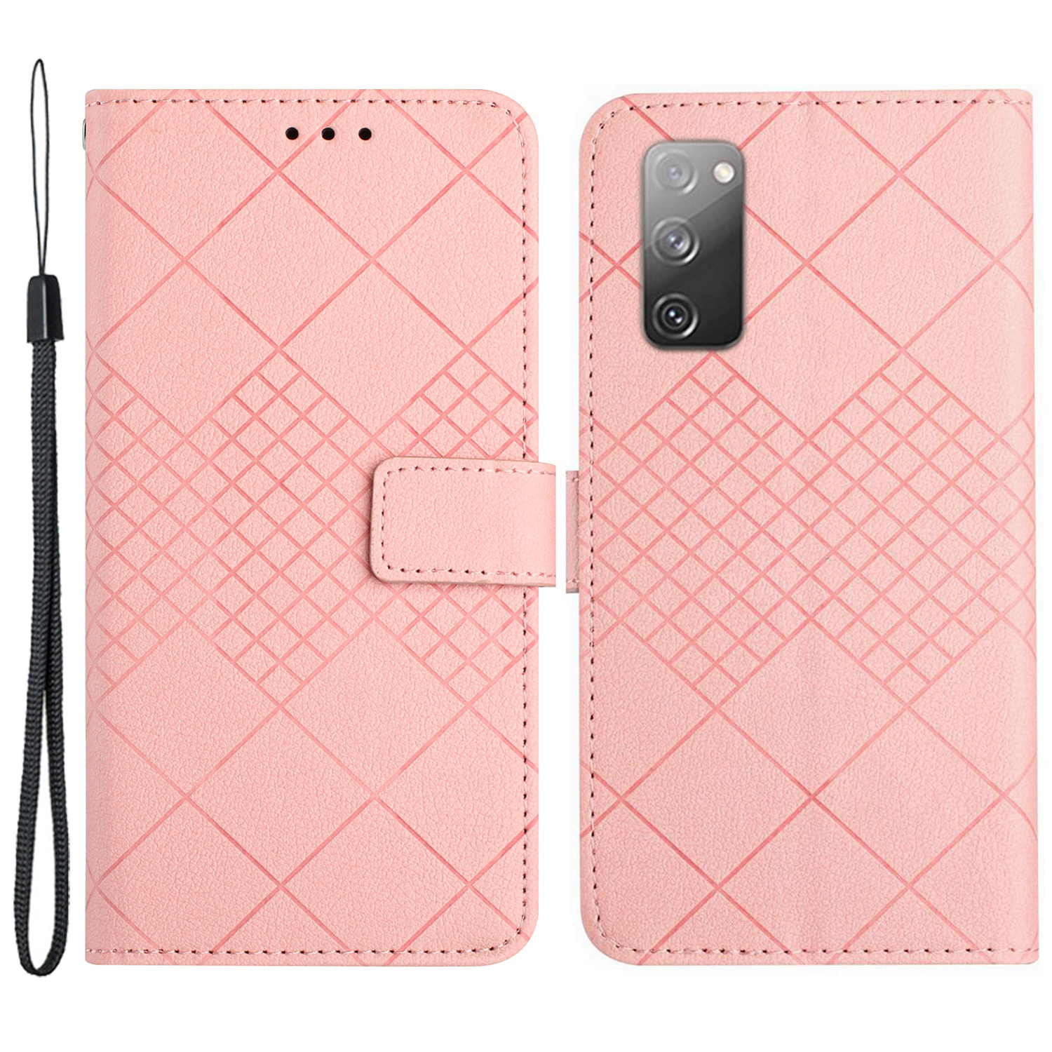 HT06 Für Samsung Galaxy S20 fe 4g / fe 5g / S20 Lite / S20 fe 2022 Hülle Weiche PU Leder -telefonabdeckung - Rosa, Galaxy S20 FE
HT06 Für Samsung Galaxy S20 fe 4g / fe 5g / S20 Lite / S20 fe 2022 Hülle Weiche PU Leder -telefonabdeckung - Rosa, Galaxy S20 FE
