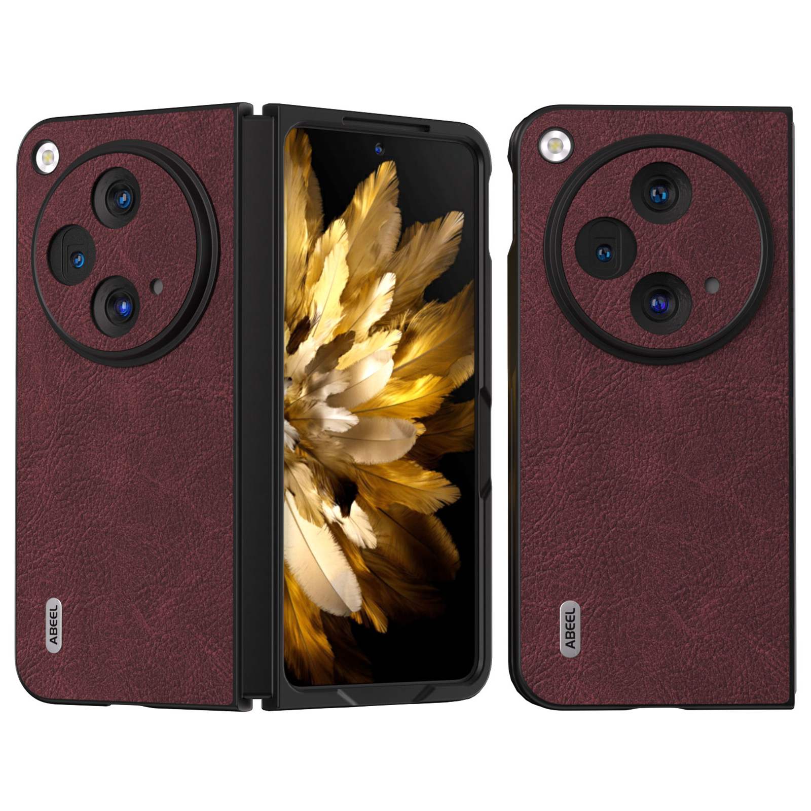 Abeel Für OnePlus Open Case PU Leder Litchi Textur Telefon Zurück -deckung - Purpurrot, OnePlus Open
Abeel Für OnePlus Open Case PU Leder Litchi Textur Telefon Zurück -deckung - Purpurrot, OnePlus Open