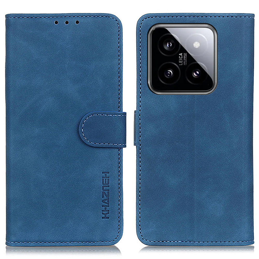 Khazneh Für Xiaomi 14 Pro Case PU Leder Vintage Stand Telefonabdeckung - Blau, Xiaomi 14 Pro
Khazneh Für Xiaomi 14 Pro Case PU Leder Vintage Stand Telefonabdeckung - Blau, Xiaomi 14 Pro