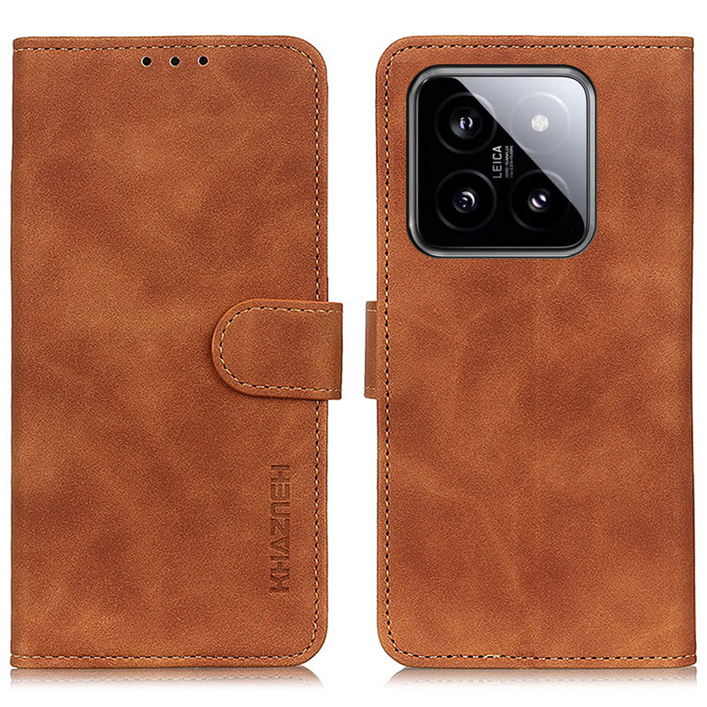 Khazneh Für Xiaomi 14 Pro Case PU Leder Vintage Stand Telefonabdeckung - Braun, Xiaomi 14 Pro
Khazneh Für Xiaomi 14 Pro Case PU Leder Vintage Stand Telefonabdeckung - Braun, Xiaomi 14 Pro