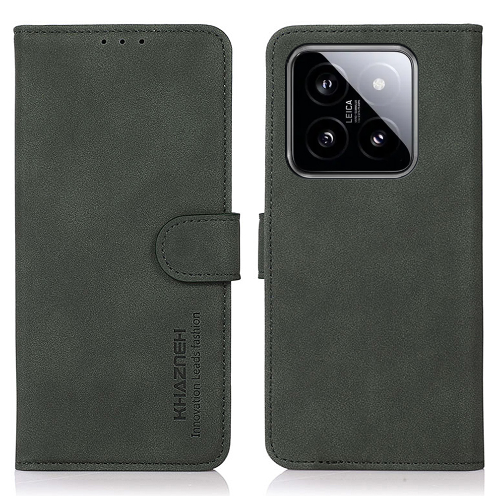 Khazneh Für Xiaomi 14 Pro Case Anti-kratzer-telefon-brieftascheabdeckung - Grün, Xiaomi 14 Pro
Khazneh Für Xiaomi 14 Pro Case Anti-kratzer-telefon-brieftascheabdeckung - Grün, Xiaomi 14 Pro