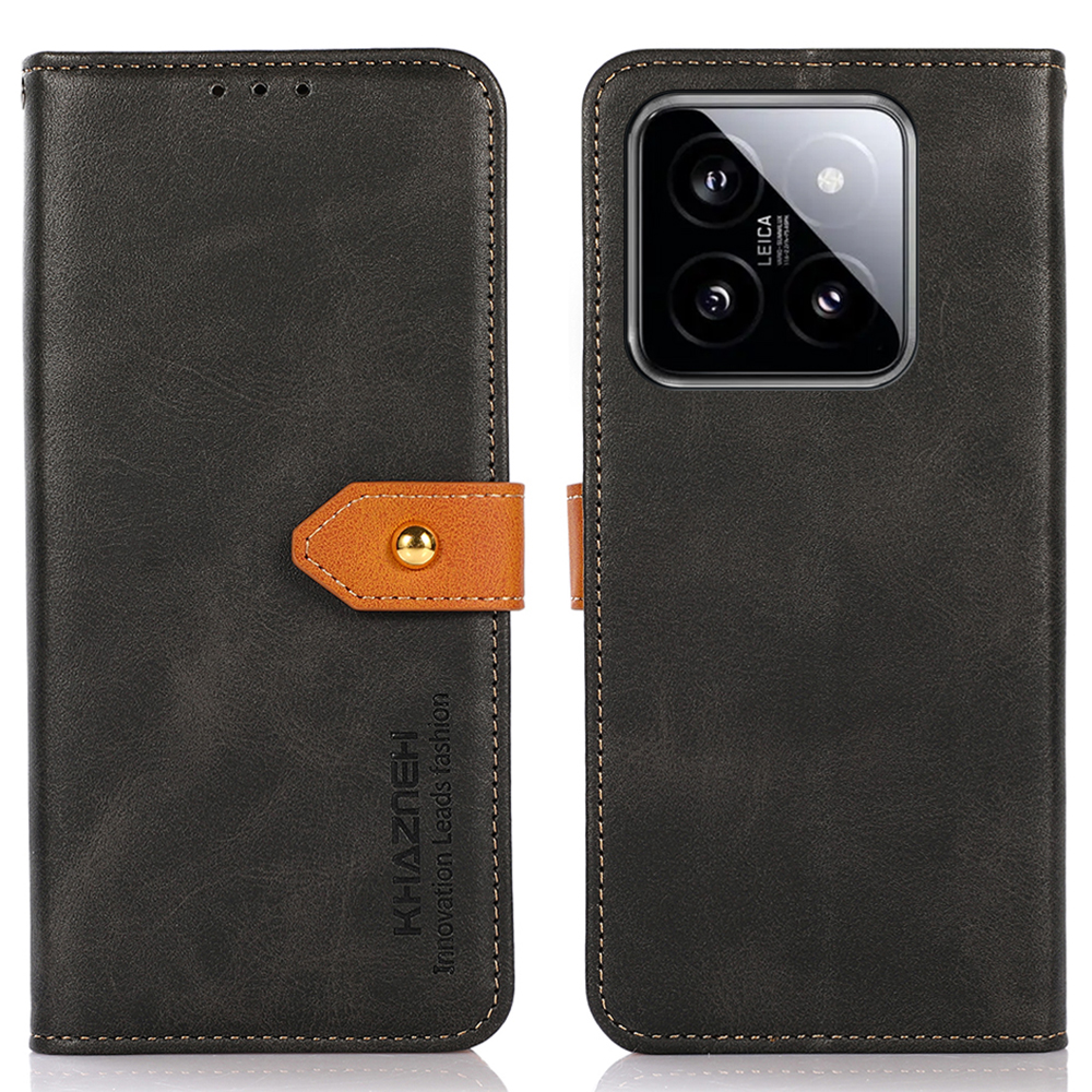 Khazneh Für Xiaomi 14 Pro Case Wallet Stand Volle Schutz Telefonabdeckung - Schwarz, Xiaomi 14 Pro
Khazneh Für Xiaomi 14 Pro Case Wallet Stand Volle Schutz Telefonabdeckung - Schwarz, Xiaomi 14 Pro