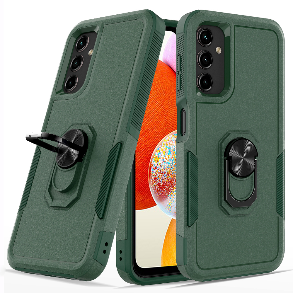 Für Samsung Galaxy A14 5G / A14 4G Mobilfunkkoffer Rotatable Kickstand Anti-schock-deckung - Dunkelgrün, Galaxy A14 5G
Für Samsung Galaxy A14 5G / A14 4G Mobilfunkkoffer Rotatable Kickstand Anti-schock-deckung - Dunkelgrün, Galaxy A14 5G