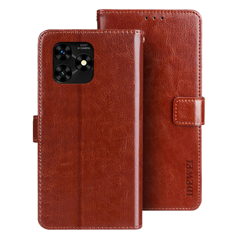 Idewei Für Umidigi G5 Mecha Hülle PU Leder Verrückte Pferde Textur Telefonschale - Braun, Umidigi G5 Mecha
Idewei Für Umidigi G5 Mecha Hülle PU Leder Verrückte Pferde Textur Telefonschale - Braun, Umidigi G5 Mecha