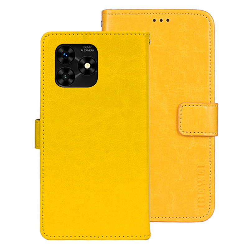 Idewei Für Umidigi G5 Mecha Hülle PU Leder Verrückte Pferde Textur Telefonschale - Gelb, Umidigi G5 Mecha
Idewei Für Umidigi G5 Mecha Hülle PU Leder Verrückte Pferde Textur Telefonschale - Gelb, Umidigi G5 Mecha