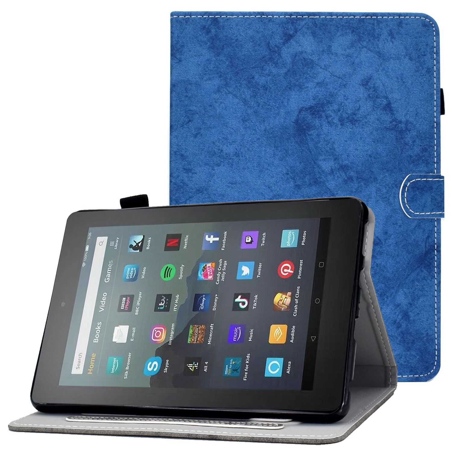 Für Amazon Fire 7 (2022) Stoff Textur Tablet Hülle Feste Farbe PU Leder Faltbarer Standkarte Halter Schutzabdeckung - Blau, Amazon Fire 7 (2022)
Für Amazon Fire 7 (2022) Stoff Textur Tablet Hülle Feste Farbe PU Leder Faltbarer Standkarte Halter Schutzabdeckung - Blau, Amazon Fire 7 (2022)