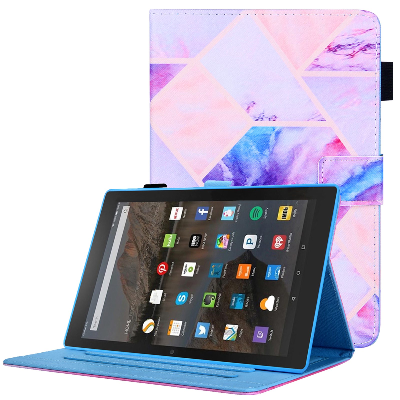 Musterdrucktablette Hülle Für Amazon Fire 7 (2022), Standkartensteckplätze PU Leder Auto Wake / Schlaf Gegen Drogenschale - Buntes Spleißen, Amazon Fire 7 (2022)
Musterdrucktablette Hülle Für Amazon Fire 7 (2022), Standkartensteckplätze PU Leder Auto Wake / Schlaf Gegen Drogenschale - Buntes Spleißen, Amazon Fire 7 (2022)