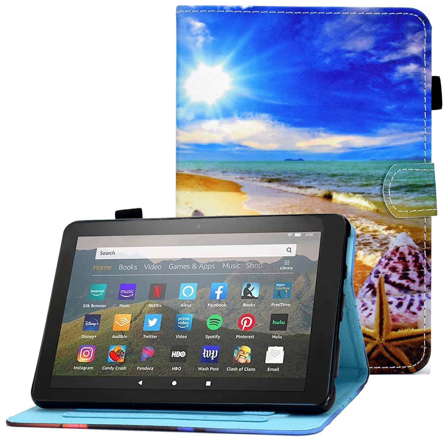 Stichmuster-drucktablet-hülle Für Amazon Fire 7 (2022), Drop-protective-schutzabdeckungsständer Mit Kartensteckplätzen - Sonne / Strand, Amazon Fire 7 (2022)
Stichmuster-drucktablet-hülle Für Amazon Fire 7 (2022), Drop-protective-schutzabdeckungsständer Mit Kartensteckplätzen - Sonne / Strand, Amazon Fire 7 (2022)