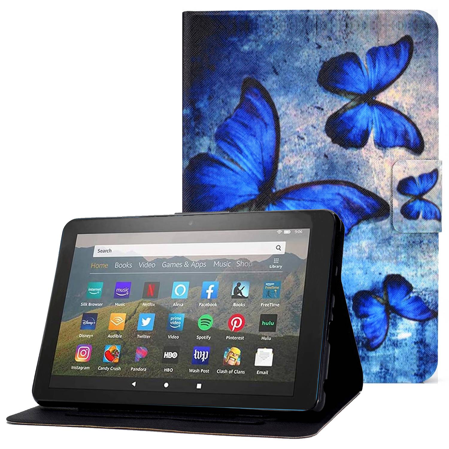 Für Amazon Fire 7 (2022) Protective Tablet Hülle, Einstellbare Ständer Muster Druckschocksicherung PU Lederabdeckung Mit Kartenhalter - Retro -schmetterling, Amazon Fire 7 (2022)
Für Amazon Fire 7 (2022) Protective Tablet Hülle, Einstellbare Ständer Muster Druckschocksicherung PU Lederabdeckung Mit Kartenhalter - Retro -schmetterling, Amazon Fire 7 (2022)