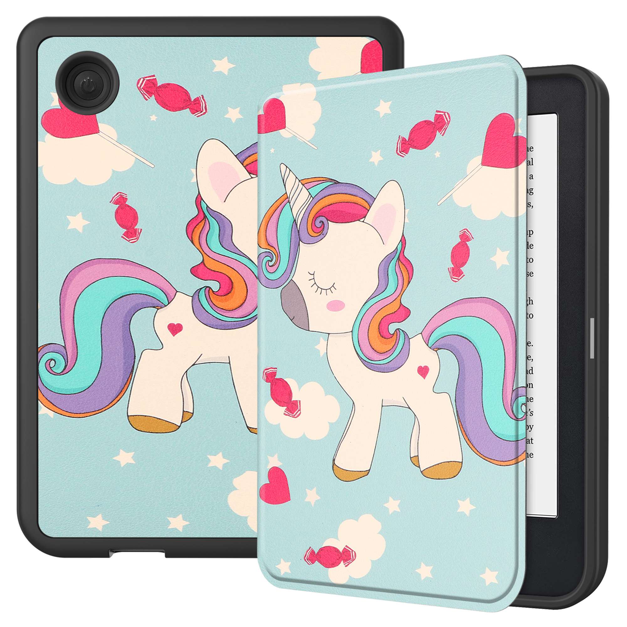 Für Kobo Clara 2e Muster Druck PU Leder Folio E-reader Cover Schocksicher Smart Auto Sleep / Wake -schutzfall - Einhorn, Kobo Clara 2E
Für Kobo Clara 2e Muster Druck PU Leder Folio E-reader Cover Schocksicher Smart Auto Sleep / Wake -schutzfall - Einhorn, Kobo Clara 2E