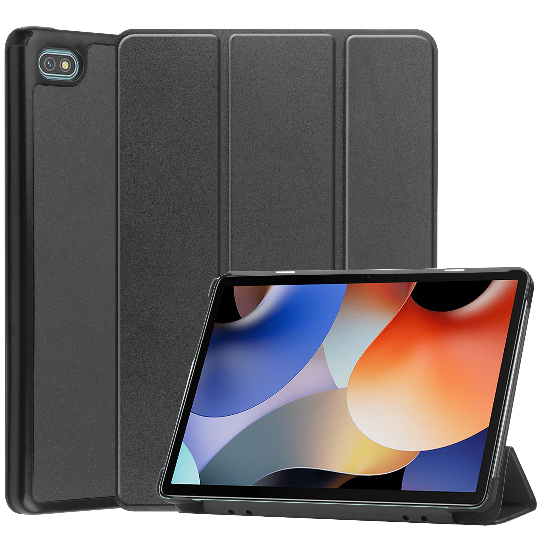 Für Blackview Oscal Pad 10 Tri-fold PU Leder Tablet Hülle Auto Wake / Schlaf Anti-kratzer-tablettenabdeckung - Schwarz, Blackview Oscal Pad 10
Für Blackview Oscal Pad 10 Tri-fold PU Leder Tablet Hülle Auto Wake / Schlaf Anti-kratzer-tablettenabdeckung - Schwarz, Blackview Oscal Pad 10