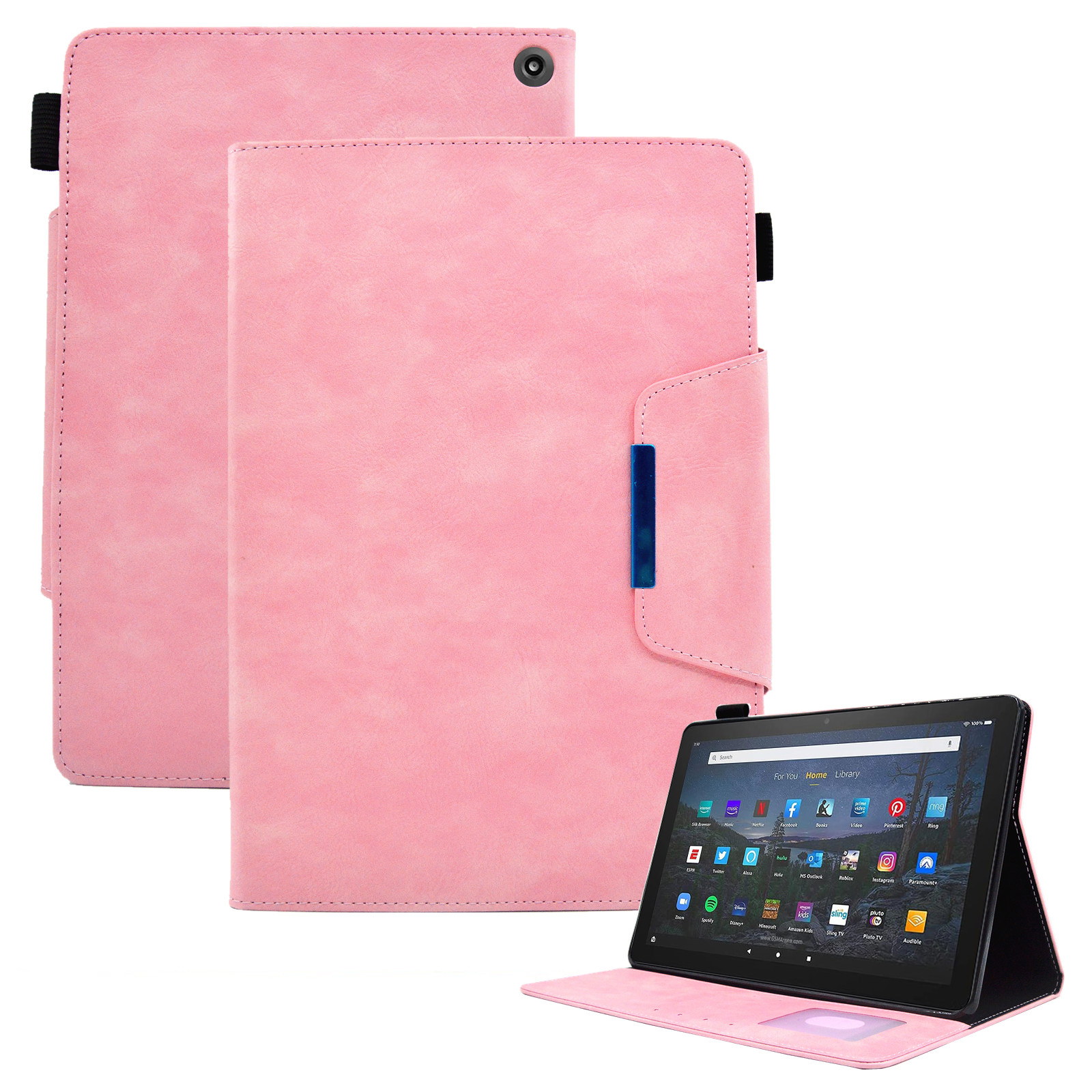 Für Amazon Fire HD 10 Plus (2021) / HD 10 (2021) Tablet Leder Hülle Wallet Stand Auto Wake / Schlaftafelabdeckung (schlanker Stil) - Rosa, Amazon Fire HD 10 Plus (2021)
Für Amazon Fire HD 10 Plus (2021) / HD 10 (2021) Tablet Leder Hülle Wallet Stand Auto Wake / Schlaftafelabdeckung (schlanker Stil) - Rosa, Amazon Fire HD 10 Plus (2021)