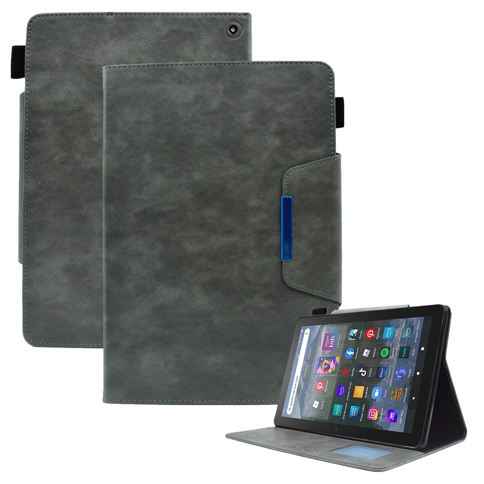 Für Amazon Fire HD 8 (2020) /(2022) / 8 Plus (2022) /(2020) Leder Tablet Hülle Brieftasche Slim Tablet Cover - Grau, Amazon Fire HD 8 (2020)
Für Amazon Fire HD 8 (2020) /(2022) / 8 Plus (2022) /(2020) Leder Tablet Hülle Brieftasche Slim Tablet Cover - Grau, Amazon Fire HD 8 (2020)