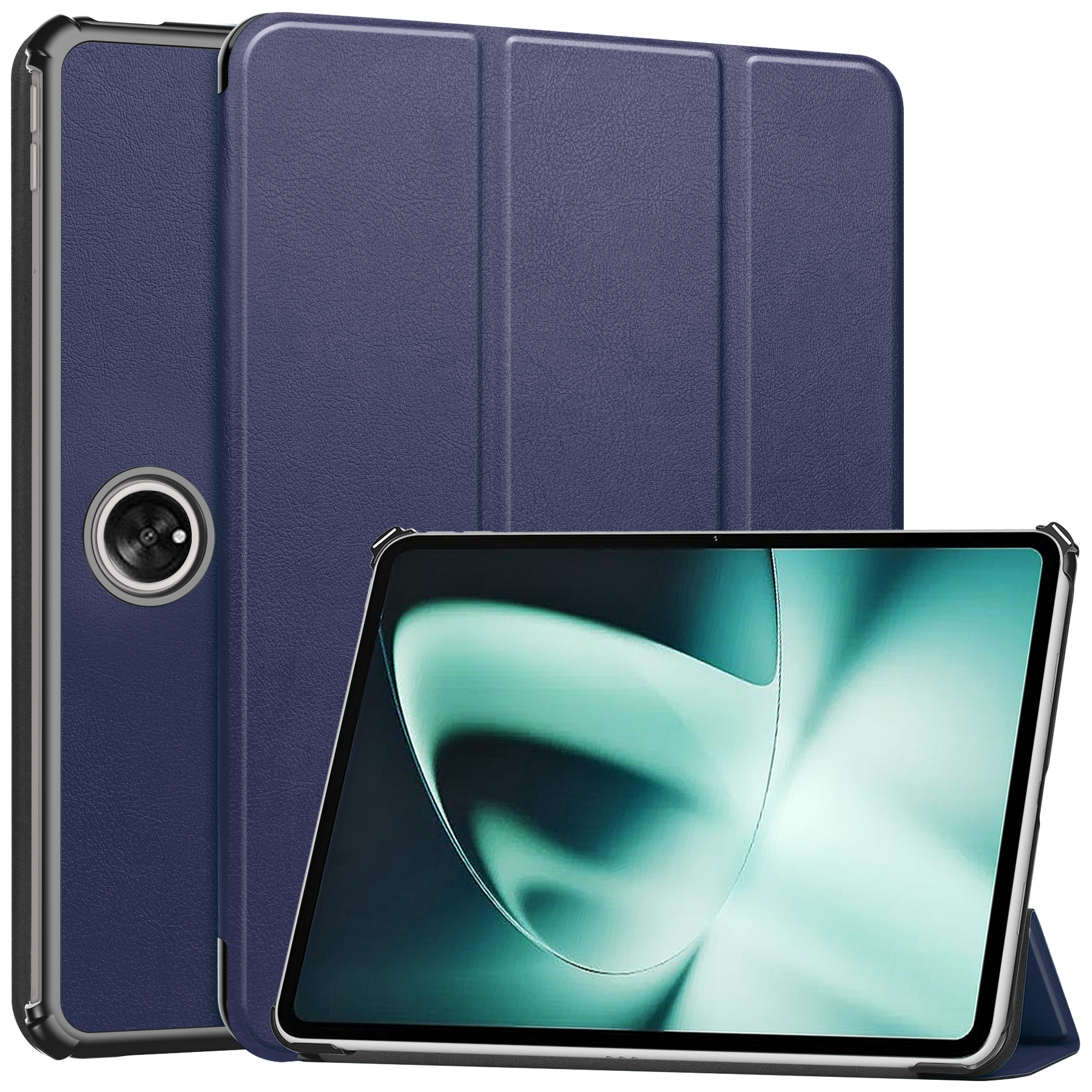 Für OnePlus Pad Tri-fold Stand Tablet Case Auto Wake / Schlaftafel Lederabdeckung - Blau, OnePlus Pad
Für OnePlus Pad Tri-fold Stand Tablet Case Auto Wake / Schlaftafel Lederabdeckung - Blau, OnePlus Pad