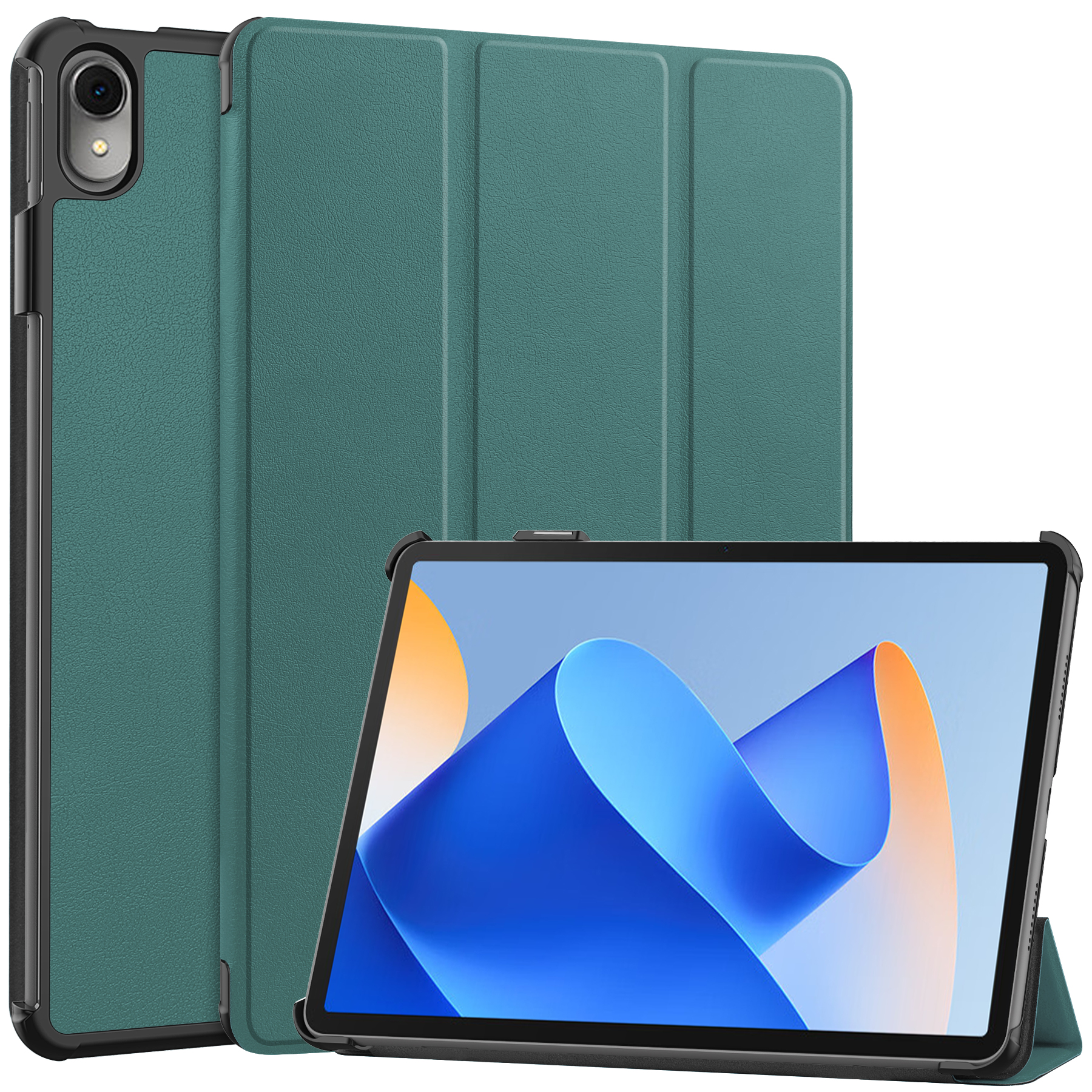Für Huawei Matepad 11 (2023) Tri-fold Stand PU Leder Tablet Case Auto Wake / Schlaftafelabdeckung - Schwarzgrün, Huawei MatePad 11 (2023)
Für Huawei Matepad 11 (2023) Tri-fold Stand PU Leder Tablet Case Auto Wake / Schlaftafelabdeckung - Schwarzgrün, Huawei MatePad 11 (2023)