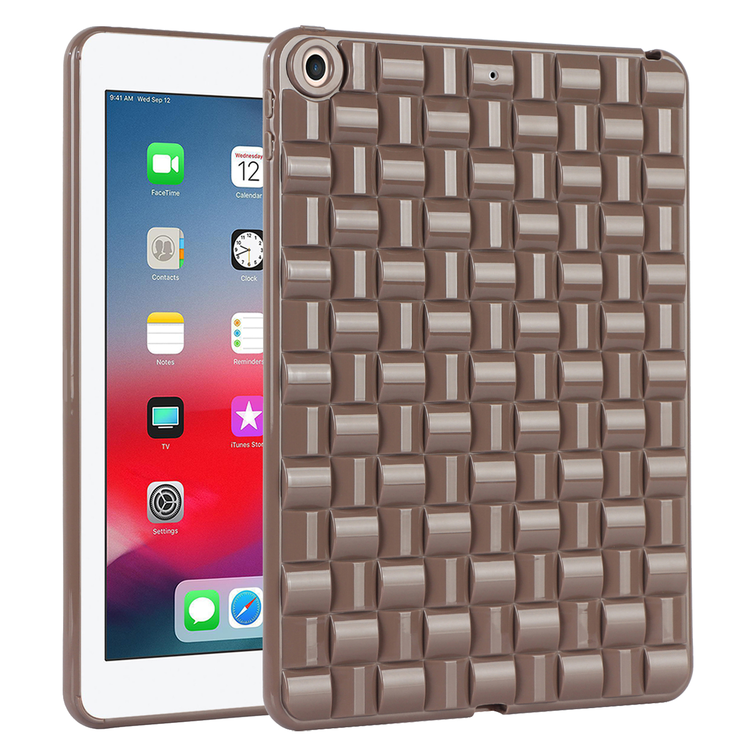 Für Ipad 9,7 Zoll (2017) / 9,7-zoll (2018) Anti-dro-drop-weiche Tpu-hülle Gewebter Textur-schutztablettenabdeckung - Braun, iPad 9.7-inch (2017)
Für Ipad 9,7 Zoll (2017) / 9,7-zoll (2018) Anti-dro-drop-weiche Tpu-hülle Gewebter Textur-schutztablettenabdeckung - Braun, iPad 9.7-inch (2017)