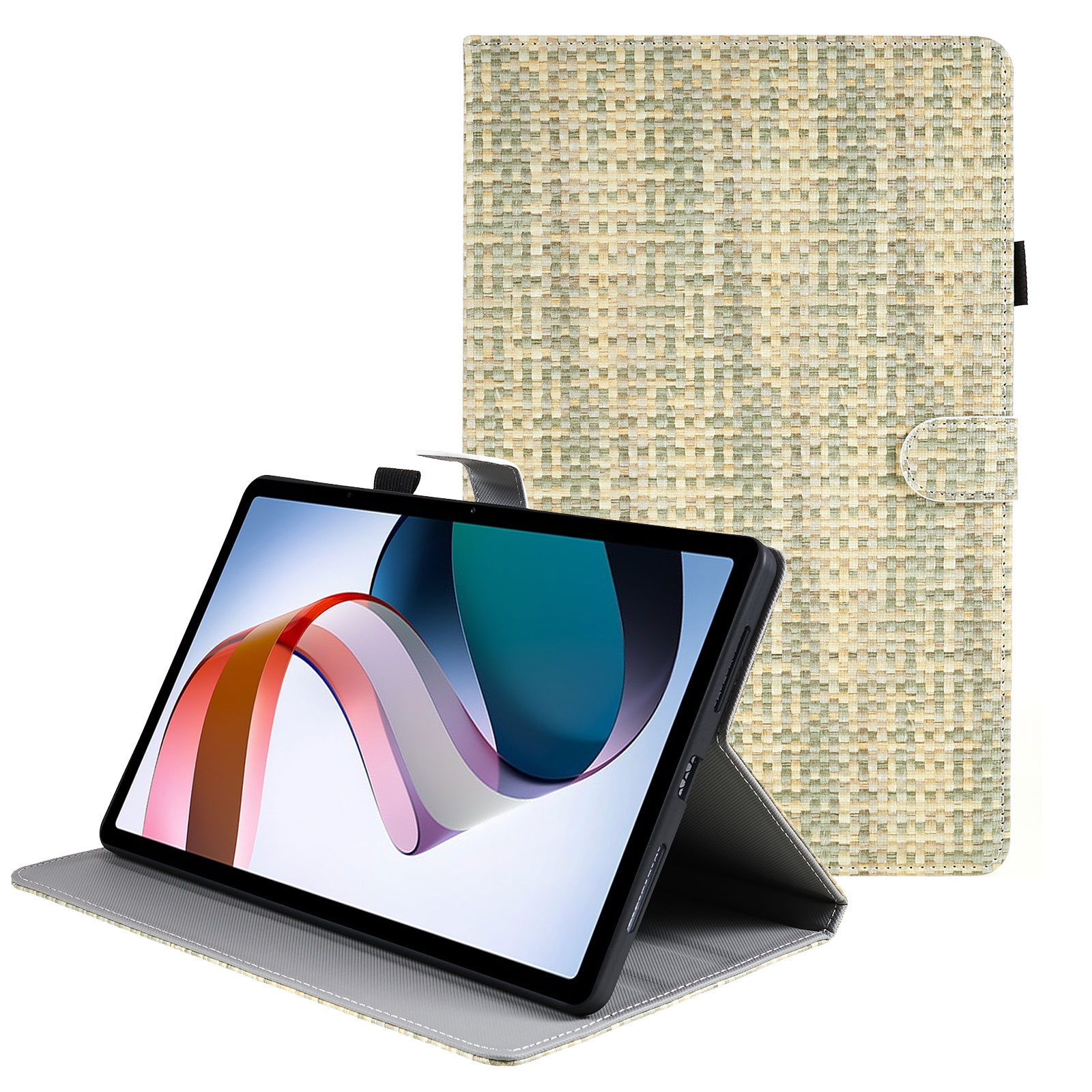Für Xiaomi Redmi Pad Gewebt / Grid Muster Tablet Hülle PU Leder Flip Ständer Stoßdichter Deckung - Gewebt Grün, Xiaomi Redmi Pad
Für Xiaomi Redmi Pad Gewebt / Grid Muster Tablet Hülle PU Leder Flip Ständer Stoßdichter Deckung - Gewebt Grün, Xiaomi Redmi Pad