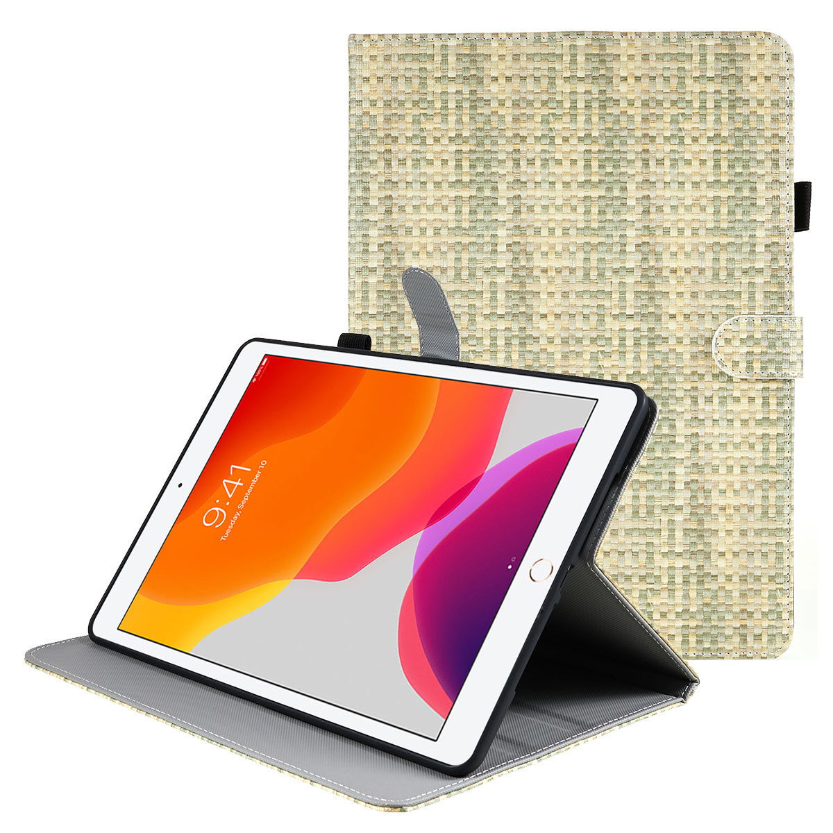 Schutzhülle Für Ipad 10.2 (2021) /(2019) /(2020) Hülle PU -ledergitter -muster -tablet -abdeckung Mit Ständer - Gradientengrün, iPad 10.2 (2021)
Schutzhülle Für Ipad 10.2 (2021) /(2019) /(2020) Hülle PU -ledergitter -muster -tablet -abdeckung Mit Ständer - Gradientengrün, iPad 10.2 (2021)