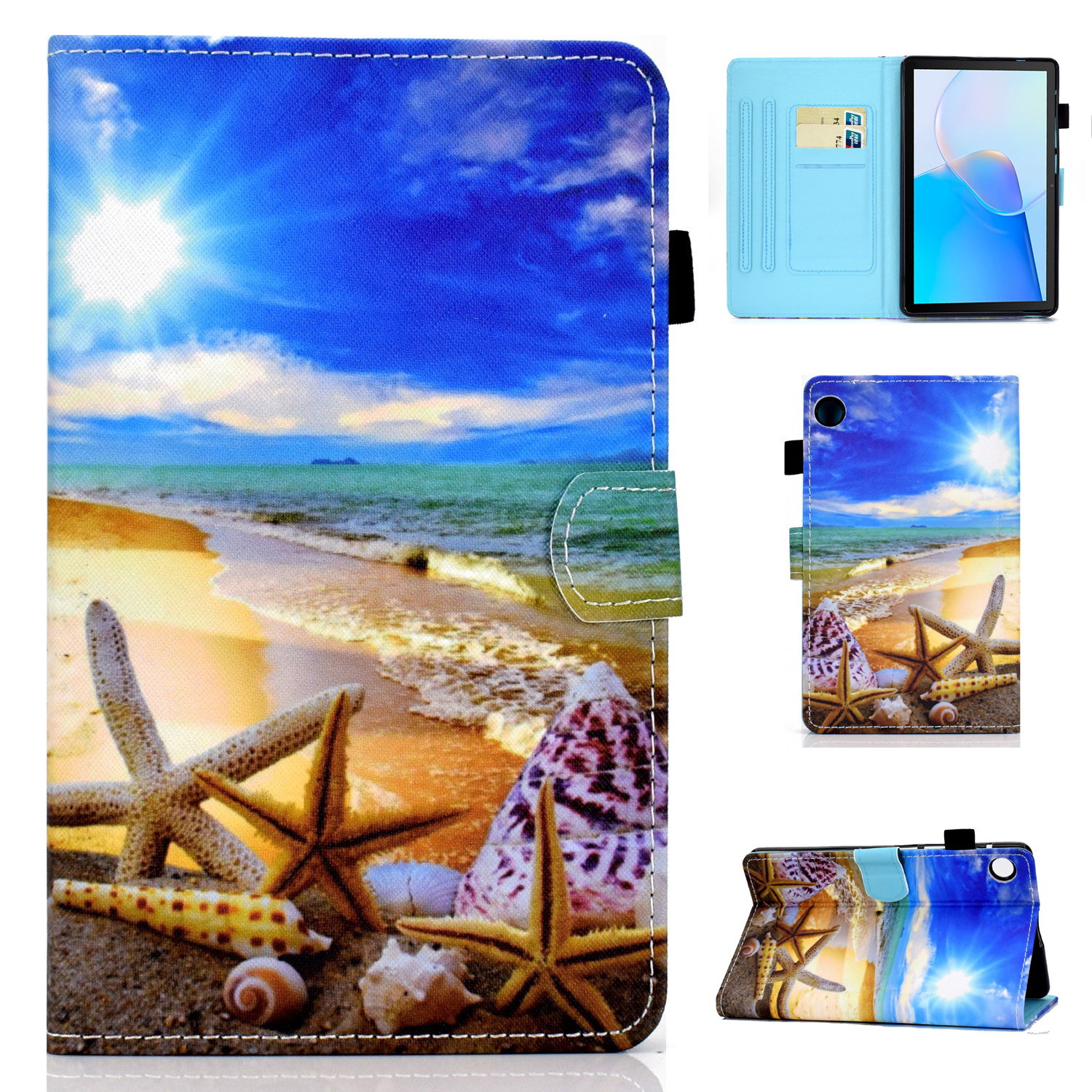 Für Huawei Matepad SE 10.4-zoll 2022 Stich-leder-tablet-fallmuster-druckabdeckung Mit Kartensteckplätzen - Blauer Himmel, Huawei MatePad SE 10.4-inch
Für Huawei Matepad SE 10.4-zoll 2022 Stich-leder-tablet-fallmuster-druckabdeckung Mit Kartensteckplätzen - Blauer Himmel, Huawei MatePad SE 10.4-inch