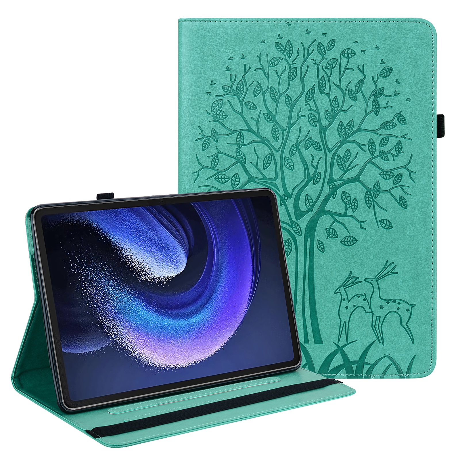 Für Xiaomi Pad 6 PU Leder Stand Folio Hülle Baum Deer Gedruckte Kartenschlitzhalter Tablet Deckung - Grün, Xiaomi Pad 6
Für Xiaomi Pad 6 PU Leder Stand Folio Hülle Baum Deer Gedruckte Kartenschlitzhalter Tablet Deckung - Grün, Xiaomi Pad 6