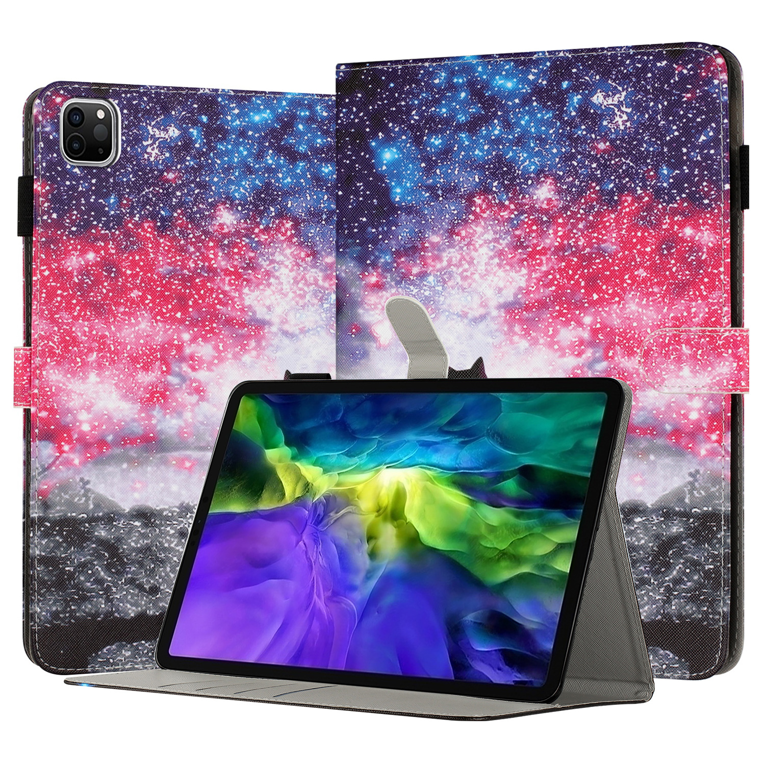 Für Ipad Pro 11-zoll (2018) /(2020) /(2021) /(2022) Schockfeste Tablet-koffer-muster-druck-pu-leder-flip-abdeckung - Sternenhimmelkatze, iPad Pro 11-inch (2018)
Für Ipad Pro 11-zoll (2018) /(2020) /(2021) /(2022) Schockfeste Tablet-koffer-muster-druck-pu-leder-flip-abdeckung - Sternenhimmelkatze, iPad Pro 11-inch (2018)