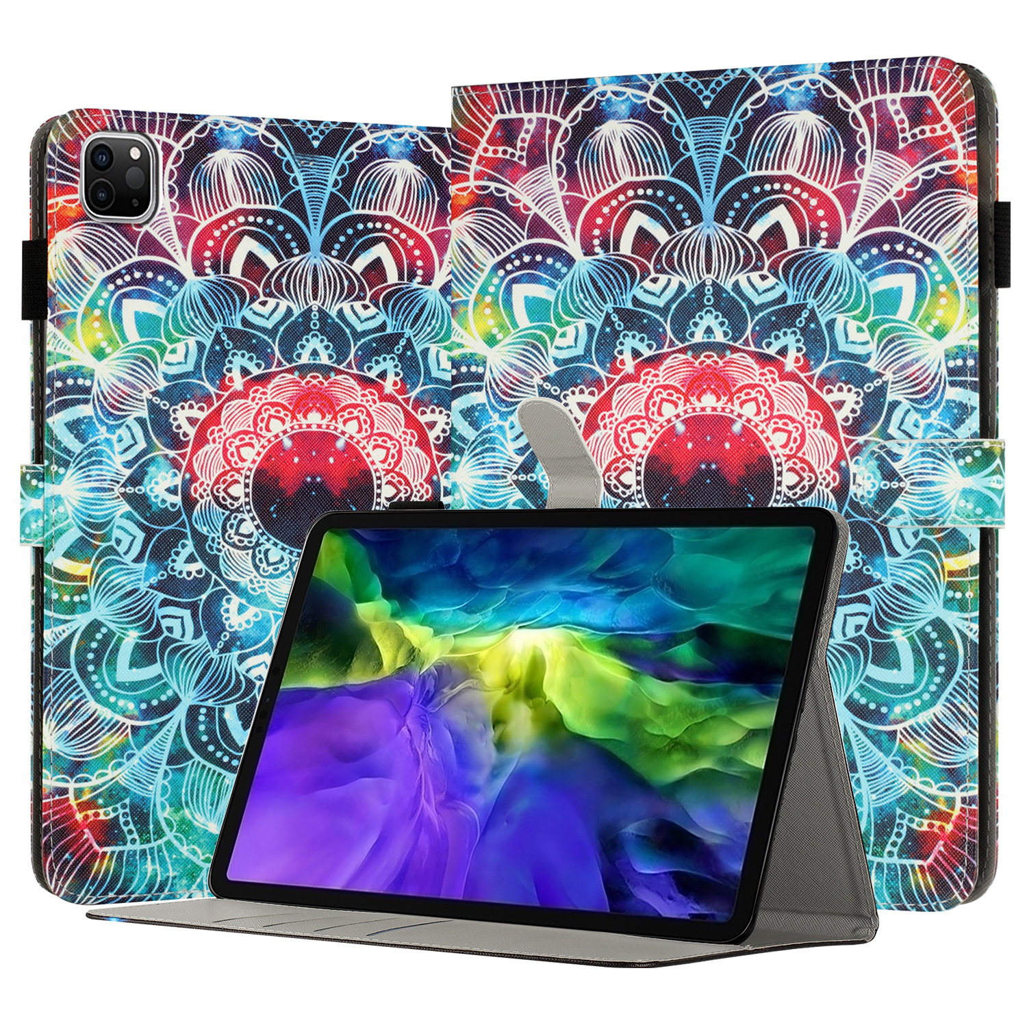 Für Ipad Pro 11-zoll (2018) /(2020) /(2021) /(2022) Schockfeste Tablet-koffer-muster-druck-pu-leder-flip-abdeckung - Mandala, iPad Pro 11-inch (2018)
Für Ipad Pro 11-zoll (2018) /(2020) /(2021) /(2022) Schockfeste Tablet-koffer-muster-druck-pu-leder-flip-abdeckung - Mandala, iPad Pro 11-inch (2018)