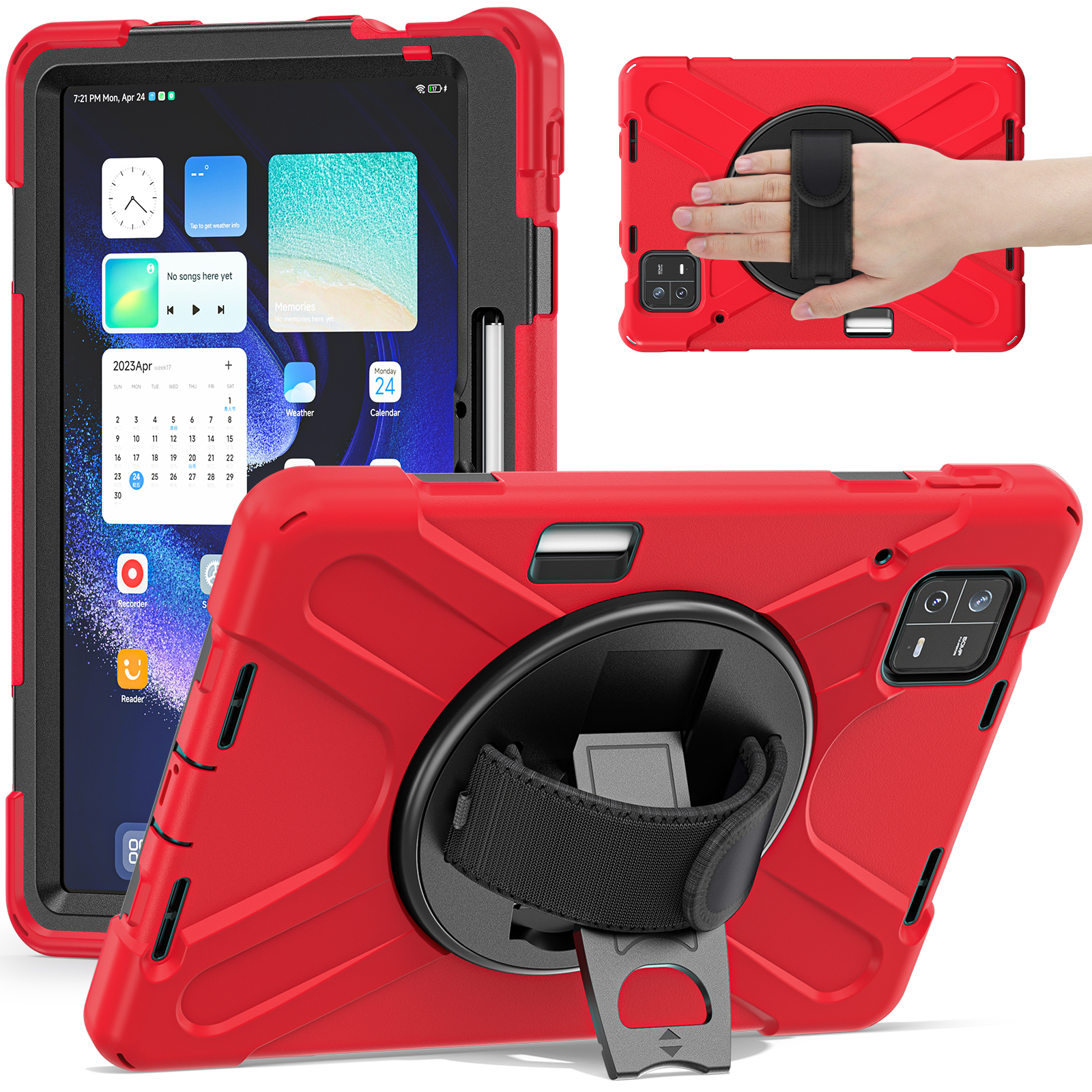 Für Xiaomi Pad 6 / Pad 6 Pro Pc+silicon Tablet Hülle Rotatable Schütze Schutzabdeckung Mit Handgurt - Rot, Xiaomi Pad 6
Für Xiaomi Pad 6 / Pad 6 Pro Pc+silicon Tablet Hülle Rotatable Schütze Schutzabdeckung Mit Handgurt - Rot, Xiaomi Pad 6