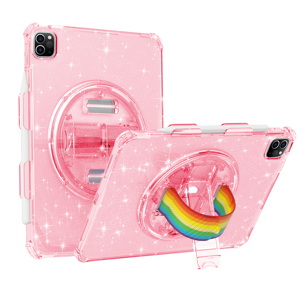 Für Ipad Pro 11 (2018) /(2020) /(2021) /(2022) TPU+PC -tablet -hülle Rotary Handgurt Kickstand -tablet -tablet -abdeckung - Glitzerrosa, iPad Pro 11-inch (2018)
Für Ipad Pro 11 (2018) /(2020) /(2021) /(2022) TPU+PC -tablet -hülle Rotary Handgurt Kickstand -tablet -tablet -abdeckung - Glitzerrosa, iPad Pro 11-inch (2018)
