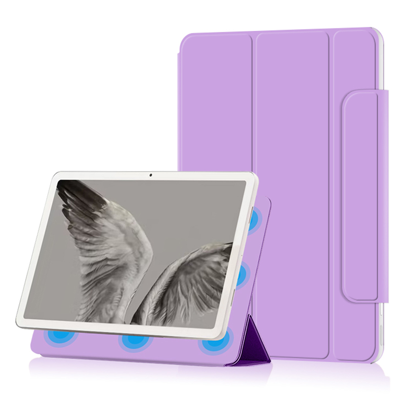 Für Google Pixel Tablet Tri-fold Stand Cover Abdeckung PU Leder Magnetic Anhang Tablet Hülle - Lila, Google Pixel Tablet
Für Google Pixel Tablet Tri-fold Stand Cover Abdeckung PU Leder Magnetic Anhang Tablet Hülle - Lila, Google Pixel Tablet