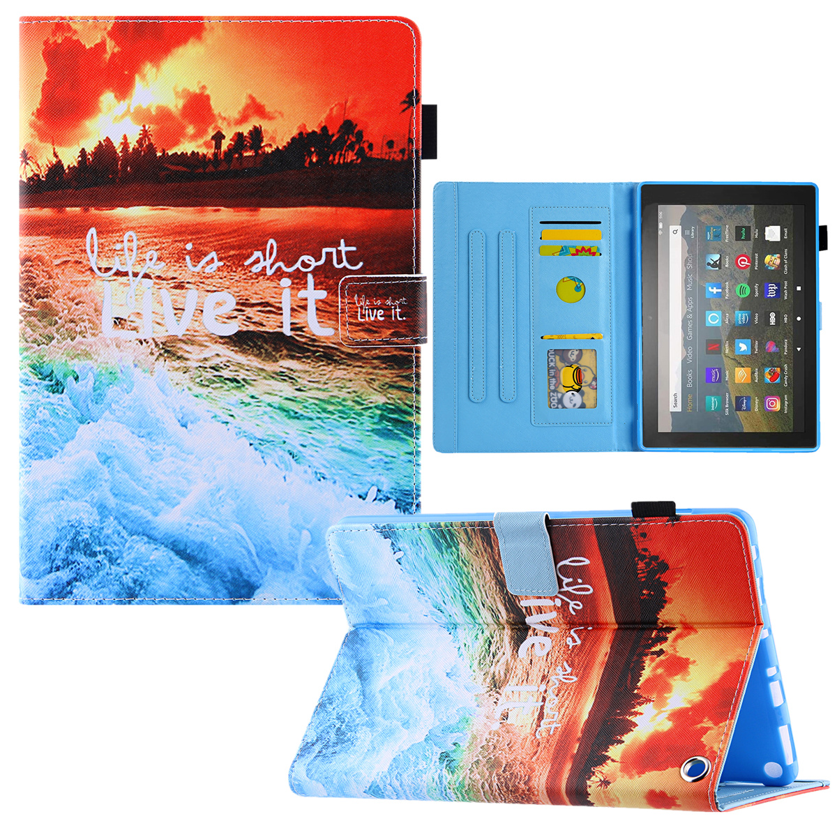 Für Amazon Fire Max 11 Musterdruck PU Leder Tablet Case Cross Texture Card Halter Ständer Cover - Sonnenuntergang, Amazon Fire Max 11
Für Amazon Fire Max 11 Musterdruck PU Leder Tablet Case Cross Texture Card Halter Ständer Cover - Sonnenuntergang, Amazon Fire Max 11