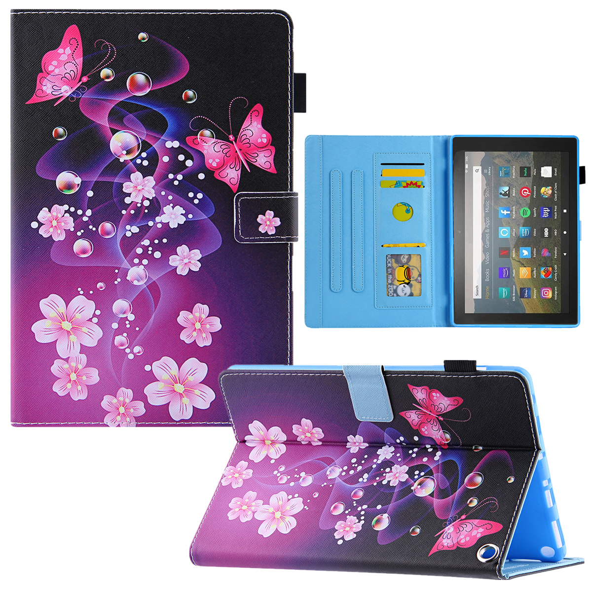 Für Amazon Fire Max 11 Musterdruck PU Leder Tablet Case Cross Texture Card Halter Ständer Cover - Rosa Schmetterlinge, Amazon Fire Max 11
Für Amazon Fire Max 11 Musterdruck PU Leder Tablet Case Cross Texture Card Halter Ständer Cover - Rosa Schmetterlinge, Amazon Fire Max 11