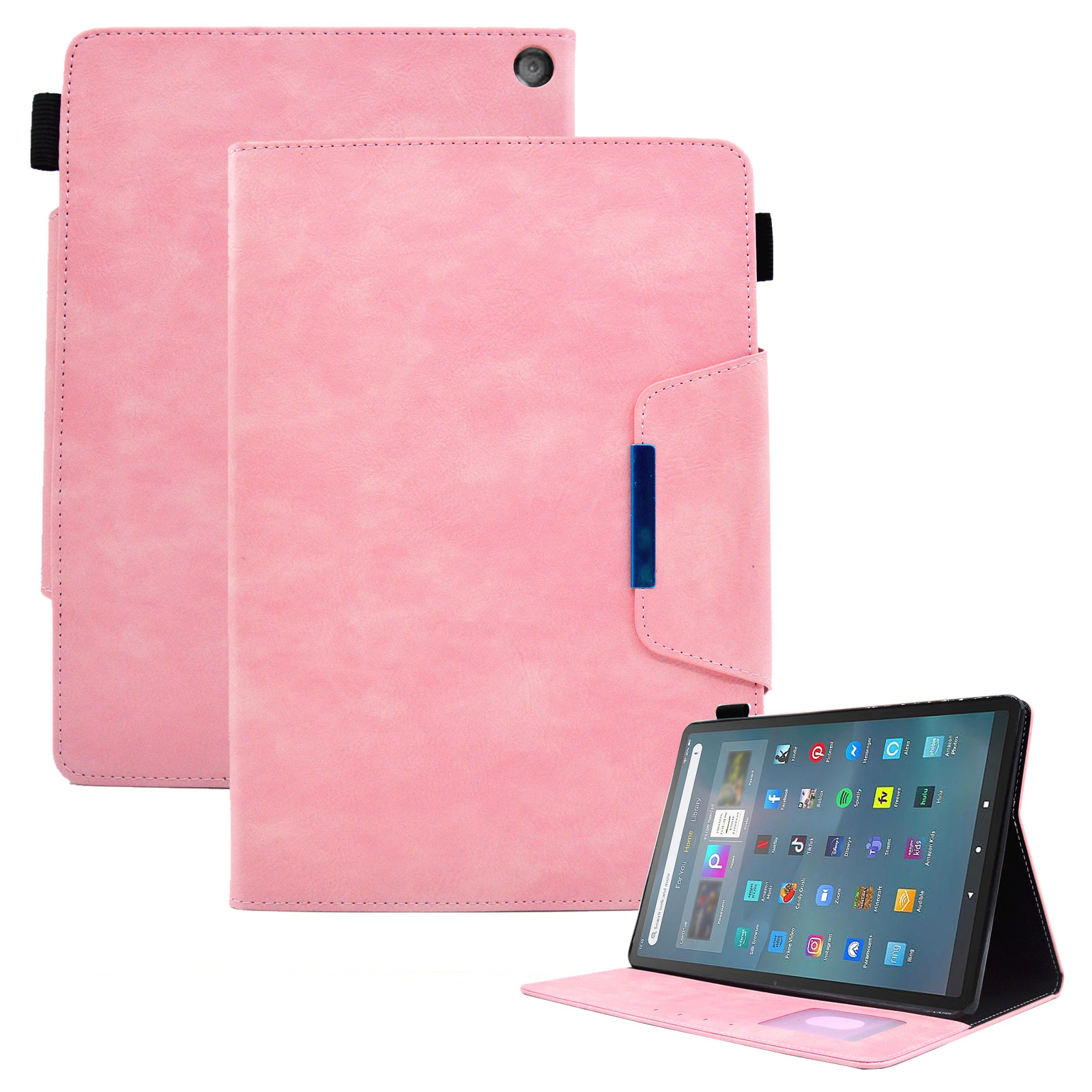 Tablet Hülle Für Amazon Fire Max 11, Kartenhalter Kuhlattenstruktur PU Lederständer Cover - Rosa, Amazon Fire Max 11
Tablet Hülle Für Amazon Fire Max 11, Kartenhalter Kuhlattenstruktur PU Lederständer Cover - Rosa, Amazon Fire Max 11