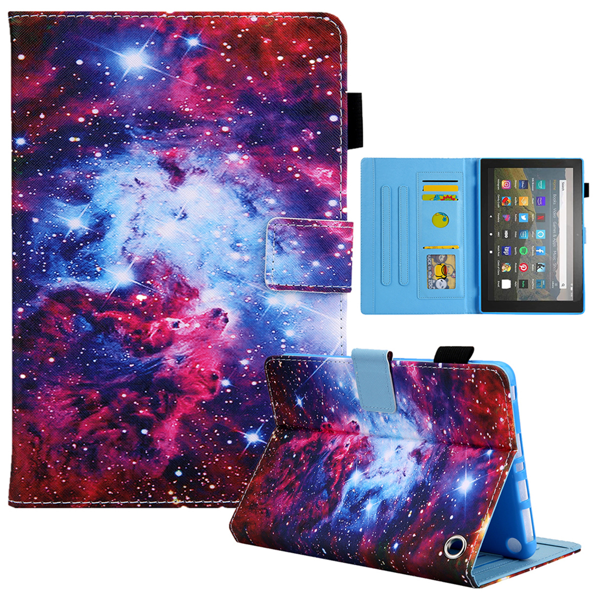 Für Amazon Fire Max 11 Stand Tablet Leder Hülle Cross Texture Card Halter Muster Druckabdeckung - Sternenklarer Himmel, Amazon Fire Max 11
Für Amazon Fire Max 11 Stand Tablet Leder Hülle Cross Texture Card Halter Muster Druckabdeckung - Sternenklarer Himmel, Amazon Fire Max 11