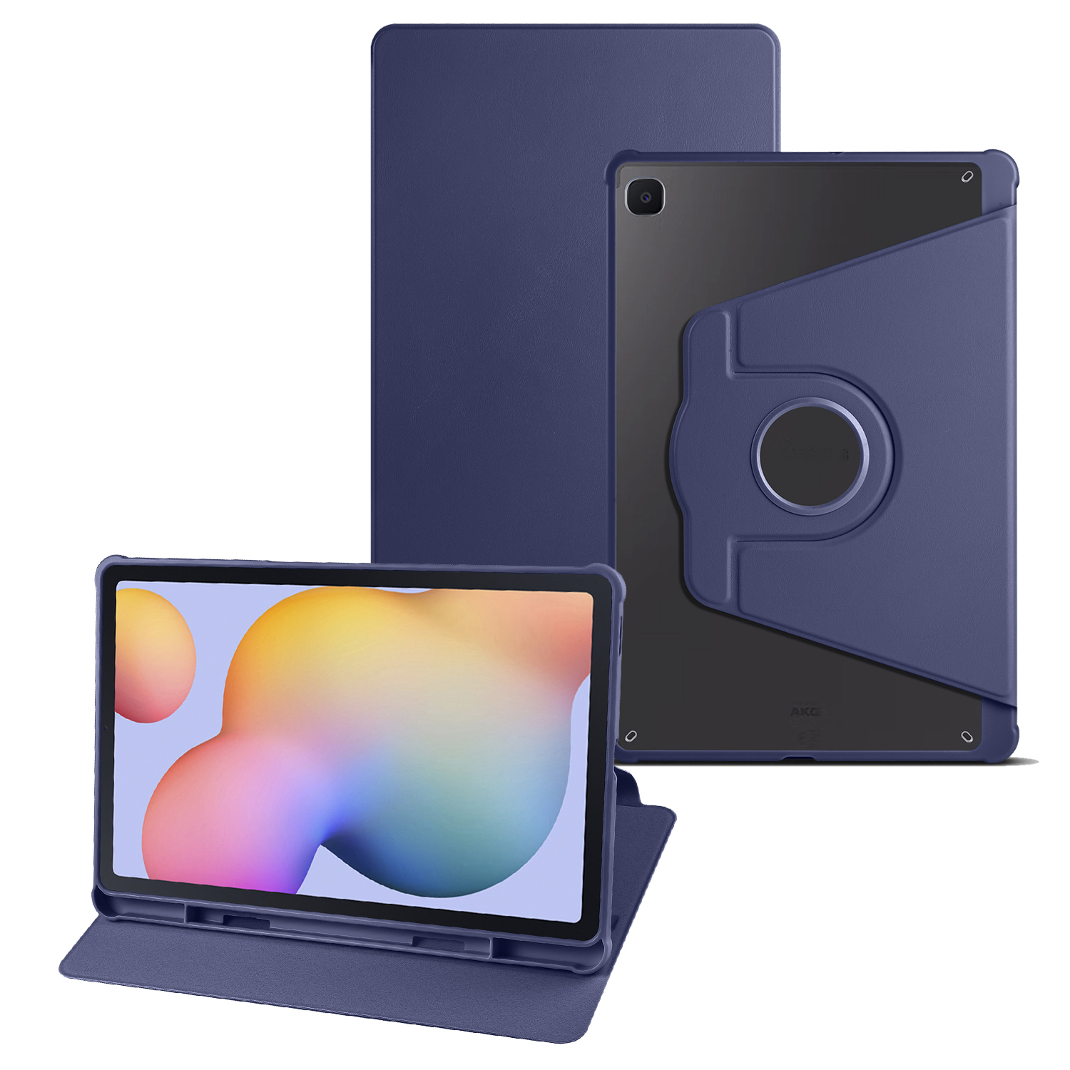 Für Samsung Galaxy Tab S6 Lite / S6 Lite (2022) Anti-drogen-tablet-hülle 360-grad-rotationsständer PU Leder Acrylabdeckung - Dunkelblau, Galaxy Tab S6 Lite
Für Samsung Galaxy Tab S6 Lite / S6 Lite (2022) Anti-drogen-tablet-hülle 360-grad-rotationsständer PU Leder Acrylabdeckung - Dunkelblau, Galaxy Tab S6 Lite