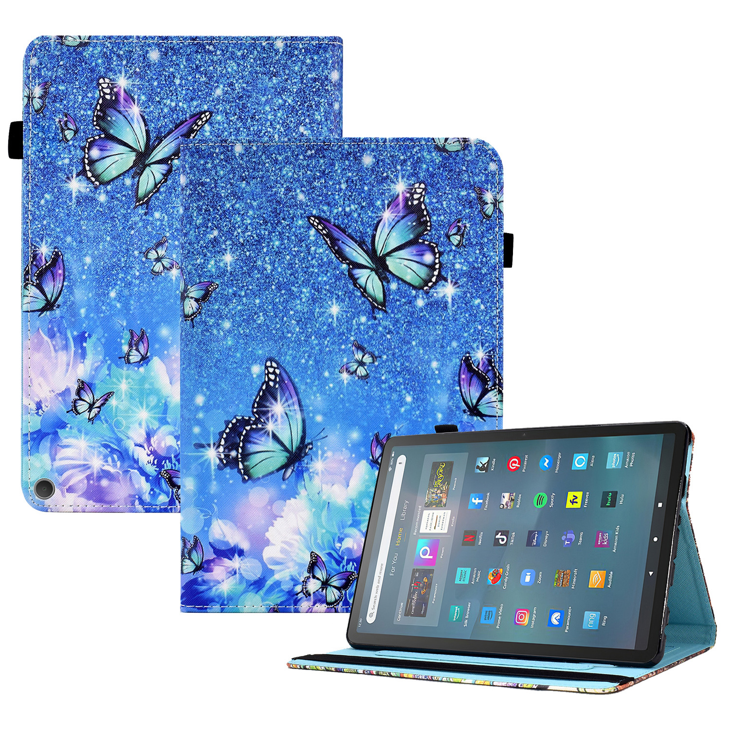 Für Amazon Fire Max 11 Tablet Hülle Elastizitätsbandmuster Druck PU Lederstand Cover Abdeckung - Blume Und Schmetterling, Amazon Fire Max 11
Für Amazon Fire Max 11 Tablet Hülle Elastizitätsbandmuster Druck PU Lederstand Cover Abdeckung - Blume Und Schmetterling, Amazon Fire Max 11