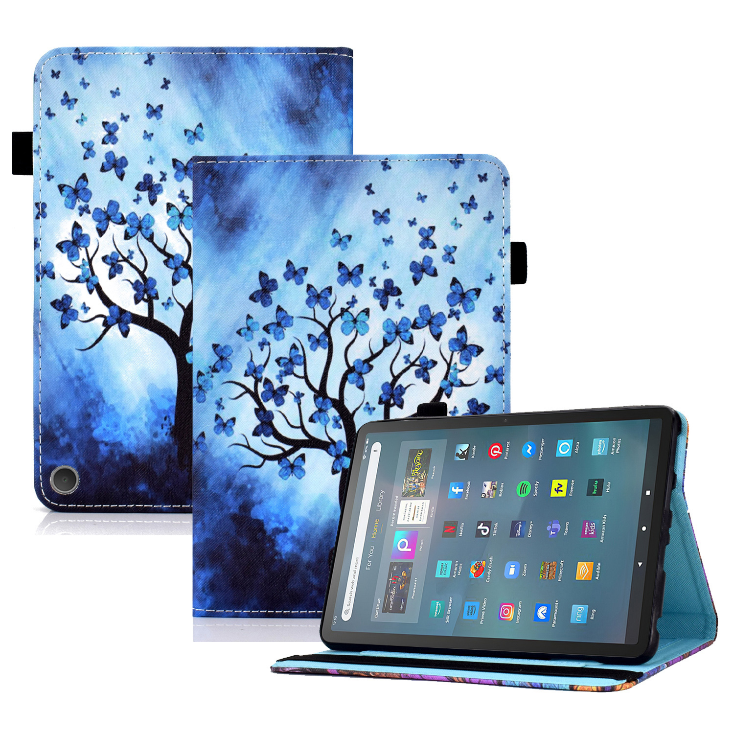 Für Amazon Fire Max 11 Tablet Hülle Elastizitätsbandmuster Druck PU Lederstand Cover Abdeckung - Schmetterling Und Baum, Amazon Fire Max 11
Für Amazon Fire Max 11 Tablet Hülle Elastizitätsbandmuster Druck PU Lederstand Cover Abdeckung - Schmetterling Und Baum, Amazon Fire Max 11