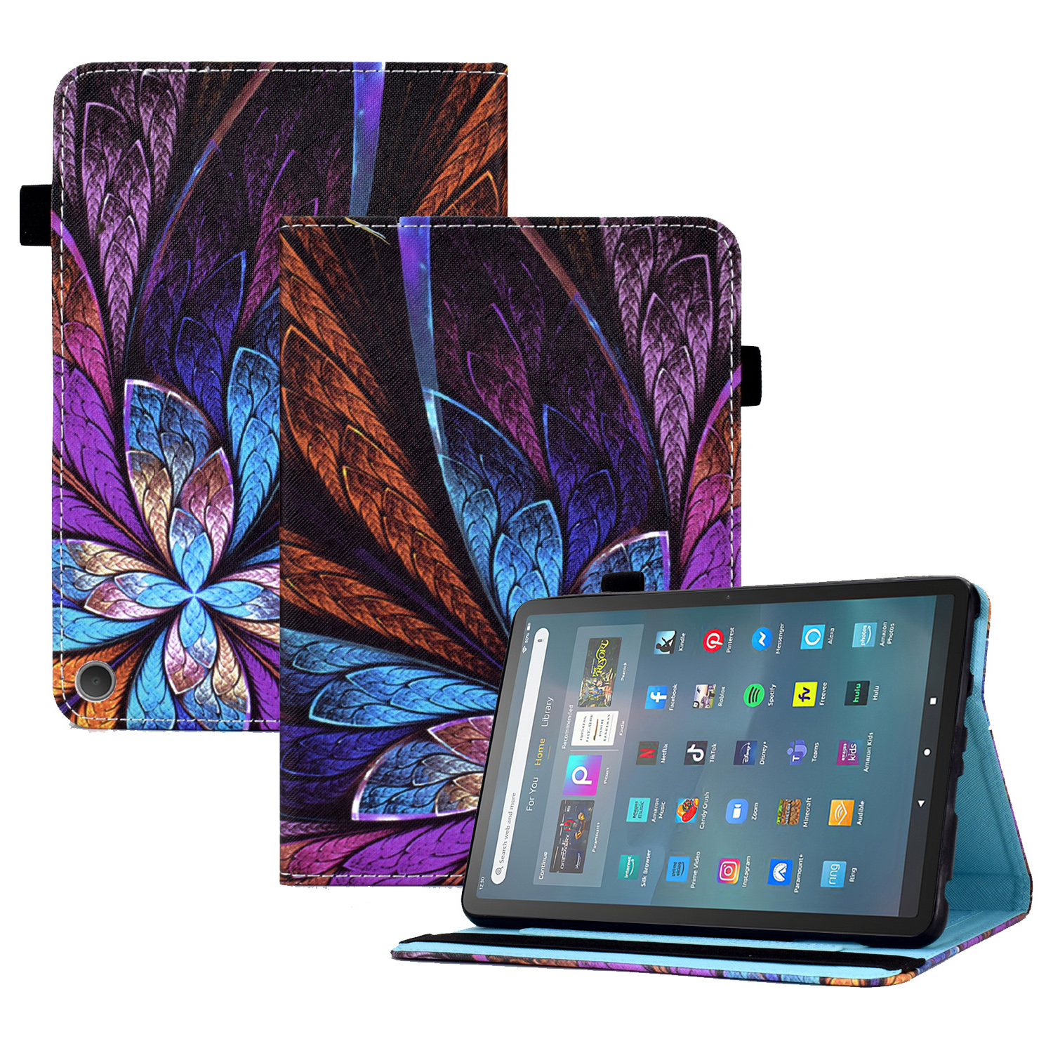 Für Amazon Fire Max 11 Tablet Hülle Elastizitätsbandmuster Druck PU Lederstand Cover Abdeckung - Farbenfrohe Blume, Amazon Fire Max 11
Für Amazon Fire Max 11 Tablet Hülle Elastizitätsbandmuster Druck PU Lederstand Cover Abdeckung - Farbenfrohe Blume, Amazon Fire Max 11
