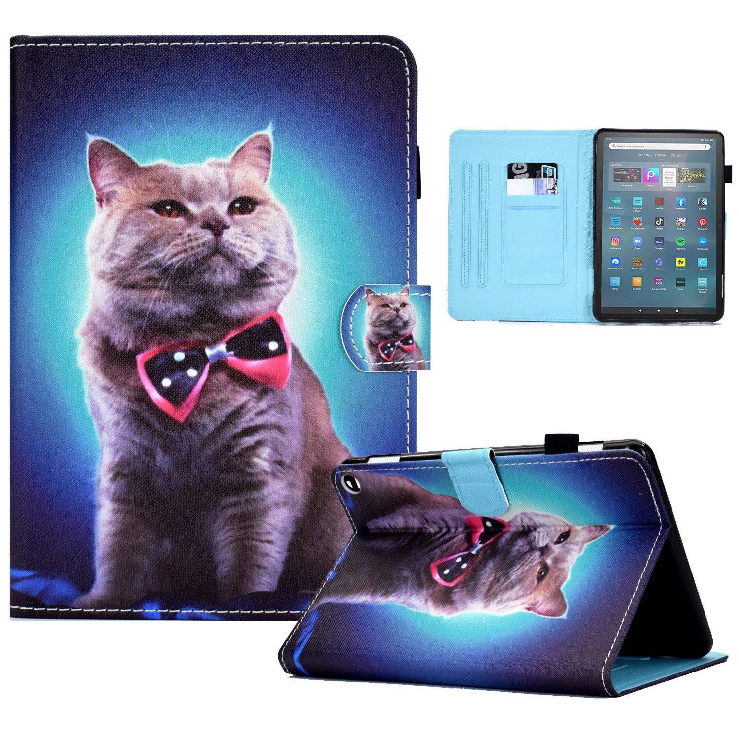 Für Amazon Fire Max 11 Muster Drucktablette Hülle PU -leder -standkarten -slots Smart Cover - Katze Binden, Amazon Fire Max 11
Für Amazon Fire Max 11 Muster Drucktablette Hülle PU -leder -standkarten -slots Smart Cover - Katze Binden, Amazon Fire Max 11