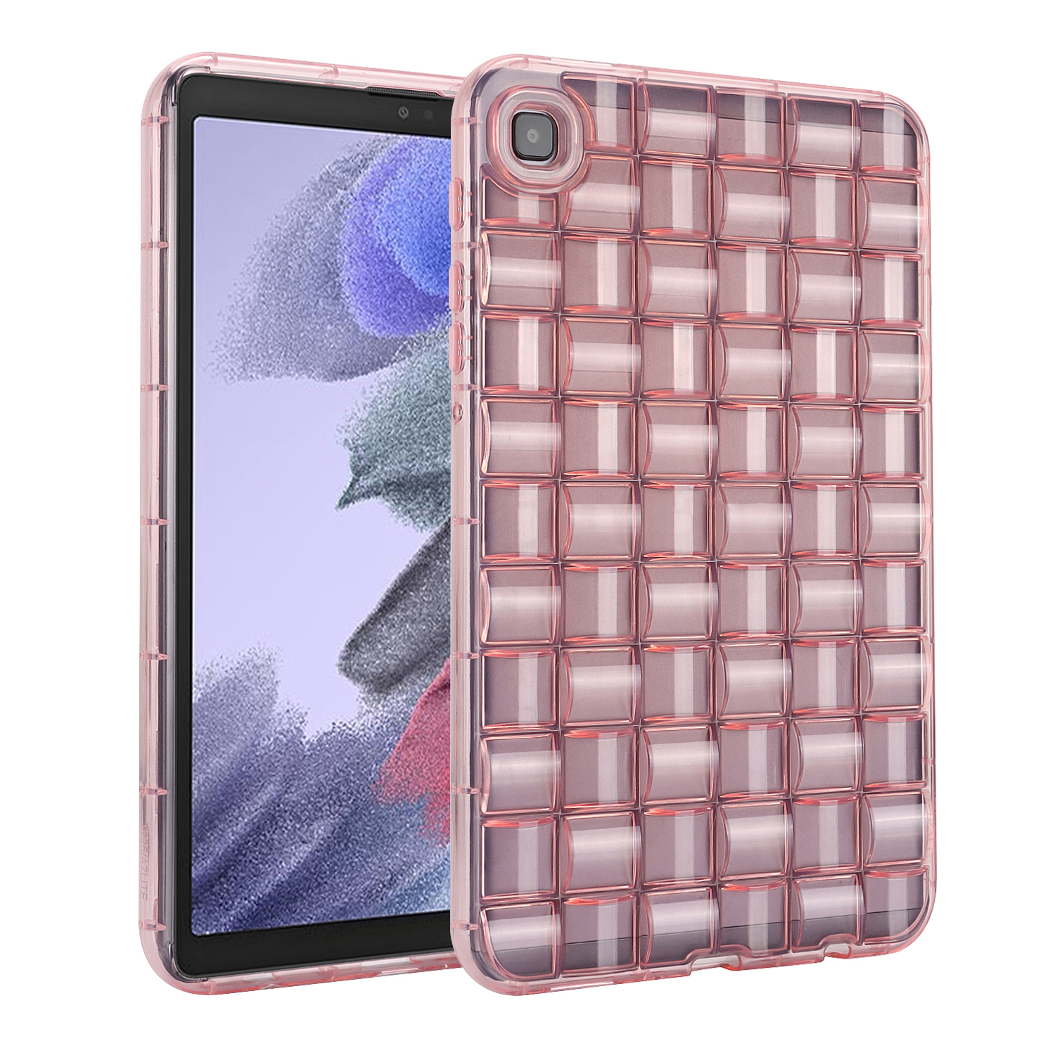 Für Samsung Galaxy Tab A7 Lite 8,7-zoll T225 T220 Transparentes Rückenschale Ice Cube Design Tpu-tablettenabdeckung - Rosa, Galaxy Tab A7 Lite 8.7-inch
Für Samsung Galaxy Tab A7 Lite 8,7-zoll T225 T220 Transparentes Rückenschale Ice Cube Design Tpu-tablettenabdeckung - Rosa, Galaxy Tab A7 Lite 8.7-inch
