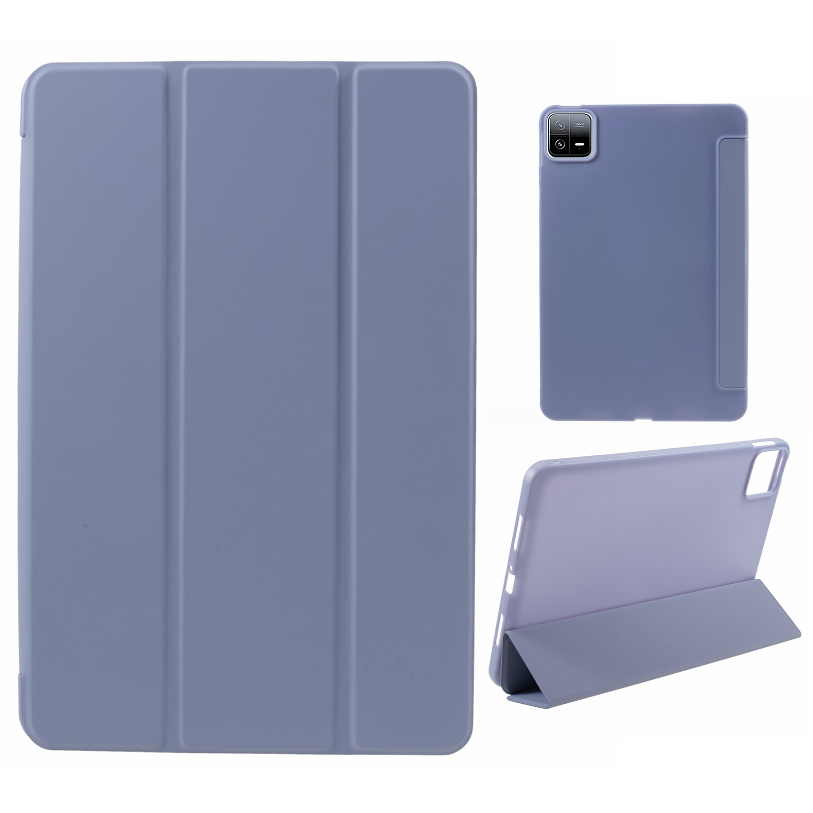 Für Xiaomi Pad 6 / 6 Pro Tri-Fold Stand Protective Cover PU Leder + Matte TPU Tablet Hülle - Baby Blau, Xiaomi Pad 6
Für Xiaomi Pad 6 / 6 Pro Tri-Fold Stand Protective Cover PU Leder + Matte TPU Tablet Hülle - Baby Blau, Xiaomi Pad 6