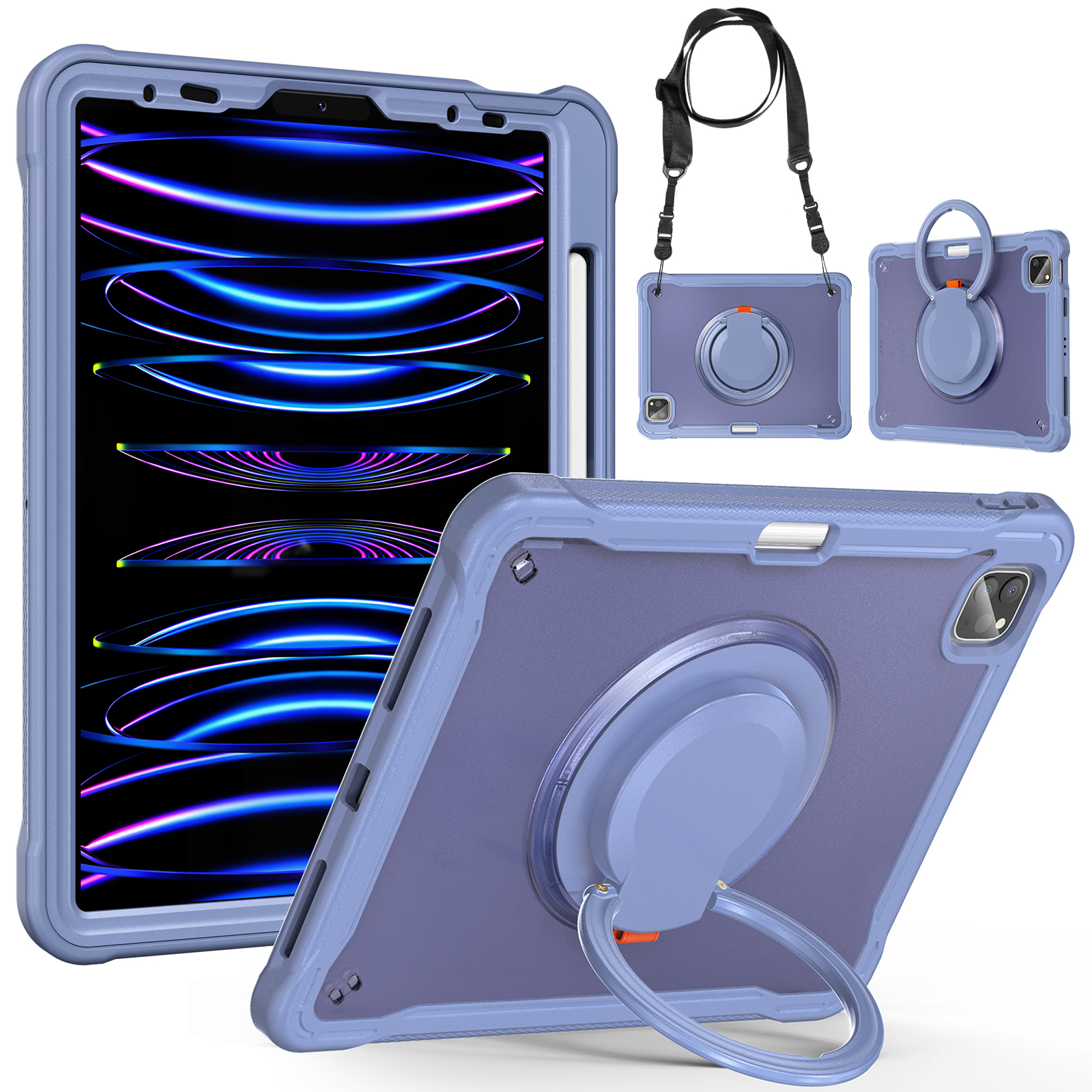 für ipad air (2020) /(2022) / ipad pro 11-zoll (2018) /(2020) /(2021) /(2022) pc+tpu-tablet-hülle griff-kickstand-deckung - lavendelgrau, iPad Pro 11 (2022)
für ipad air (2020) /(2022) / ipad pro 11-zoll (2018) /(2020) /(2021) /(2022) pc+tpu-tablet-hülle griff-kickstand-deckung - lavendelgrau, iPad Pro 11 (2022)