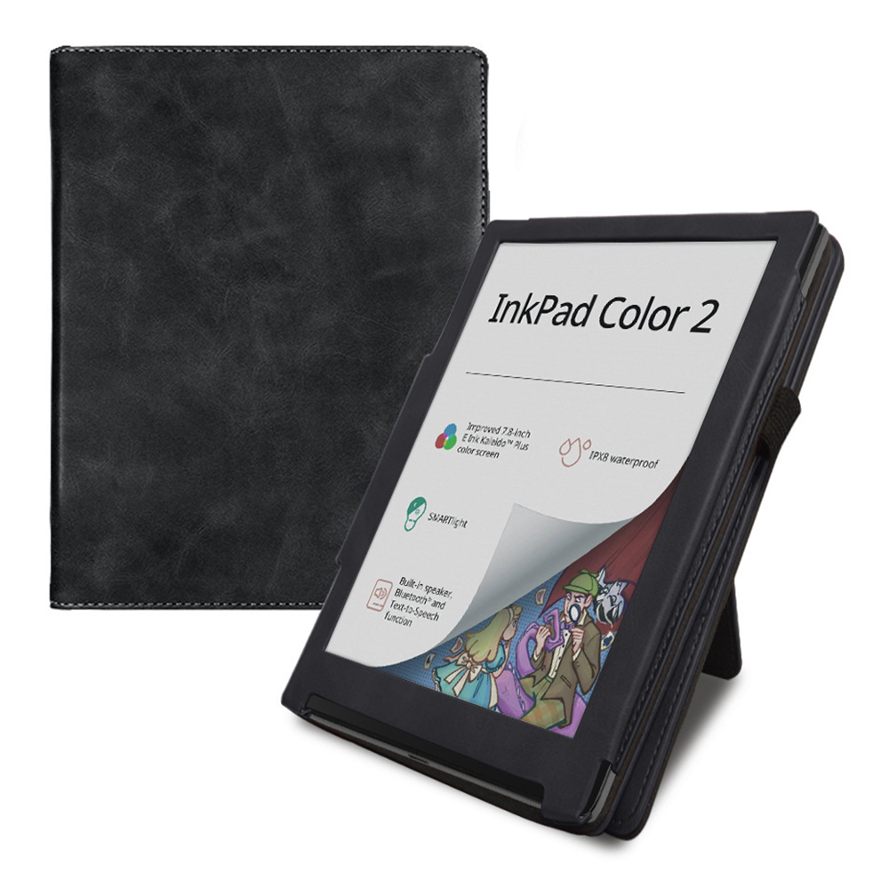 E-Book Magnetic Protective Cover Für Pocketbook Inkpad Farbe 2 Pb743, PU Leder Handgurt Kickstand Hülle - Schwarz, PocketBook InkPad Color 2
E-Book Magnetic Protective Cover Für Pocketbook Inkpad Farbe 2 Pb743, PU Leder Handgurt Kickstand Hülle - Schwarz, PocketBook InkPad Color 2