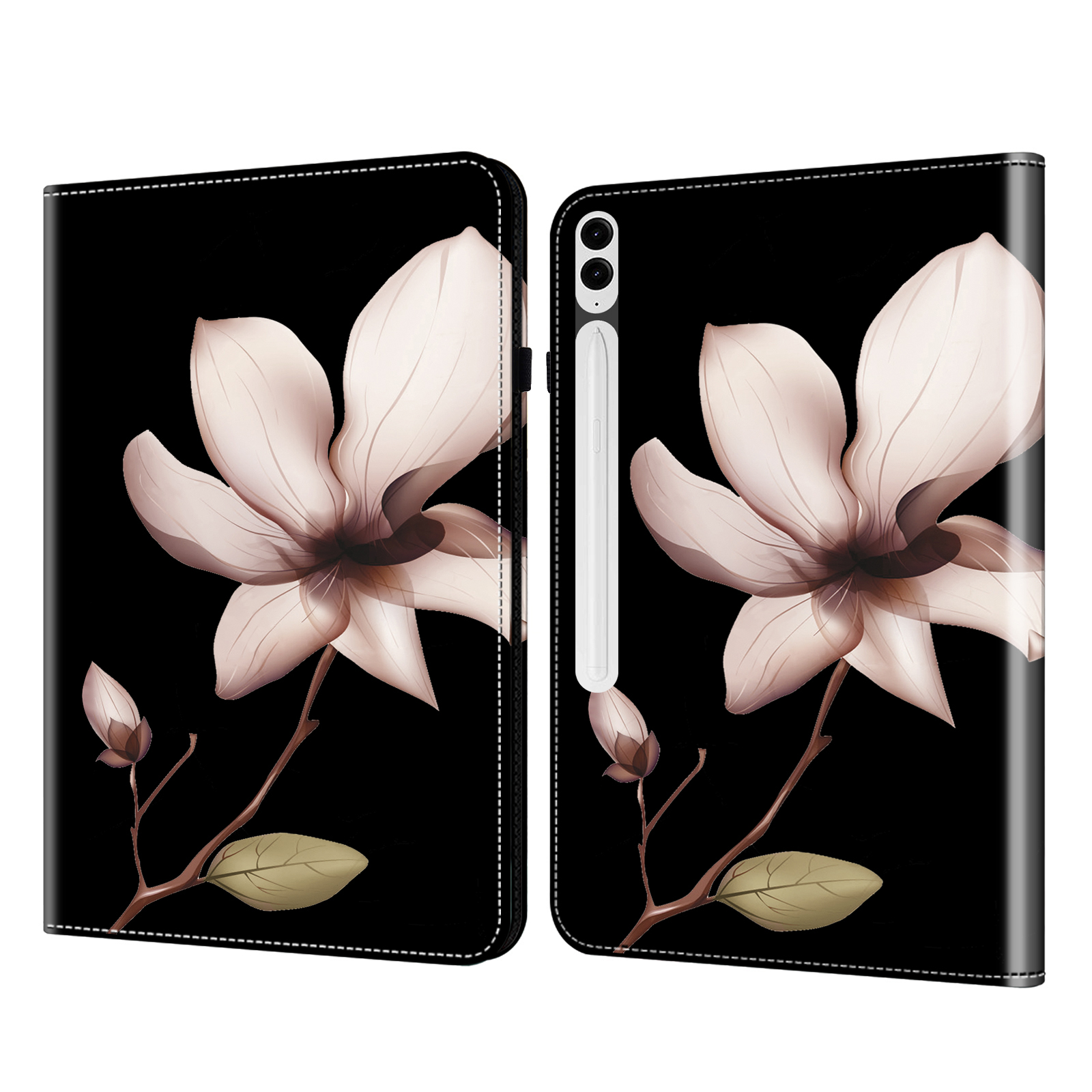 Für Samsung Galaxy Tab S9+ All-inclusive-schutz PU Leder TPU Tablet Ständer Hülle Musterdruckabdeckung - Datura Blume, Galaxy Tab S9+
Für Samsung Galaxy Tab S9+ All-inclusive-schutz PU Leder TPU Tablet Ständer Hülle Musterdruckabdeckung - Datura Blume, Galaxy Tab S9+