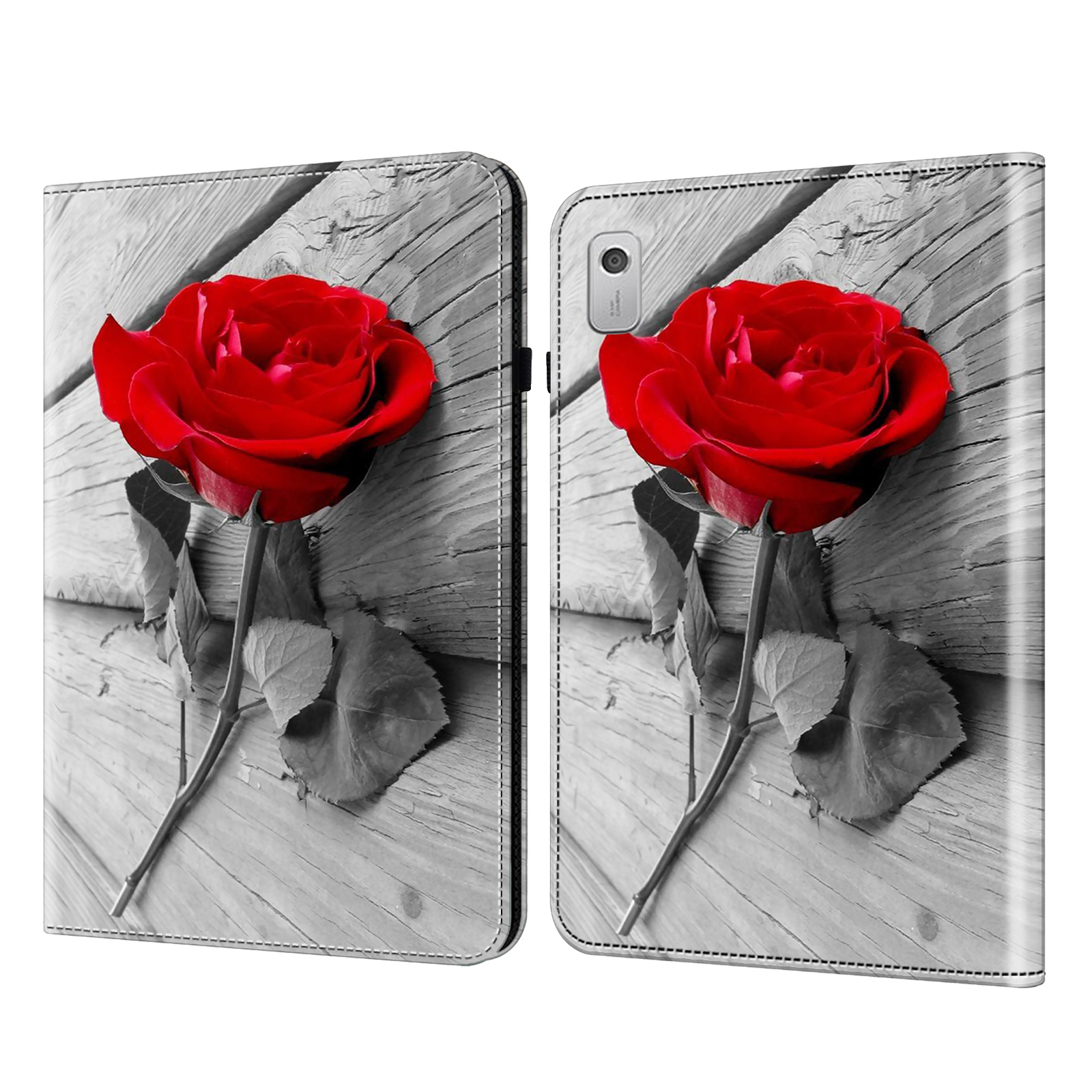 Musterdruck PU Leder Tablet Hülle Für Lenovo Tab M9 Scratch-resistente Tablet Shell-standkarte Halter - Rose, Lenovo Tab M9
Musterdruck PU Leder Tablet Hülle Für Lenovo Tab M9 Scratch-resistente Tablet Shell-standkarte Halter - Rose, Lenovo Tab M9