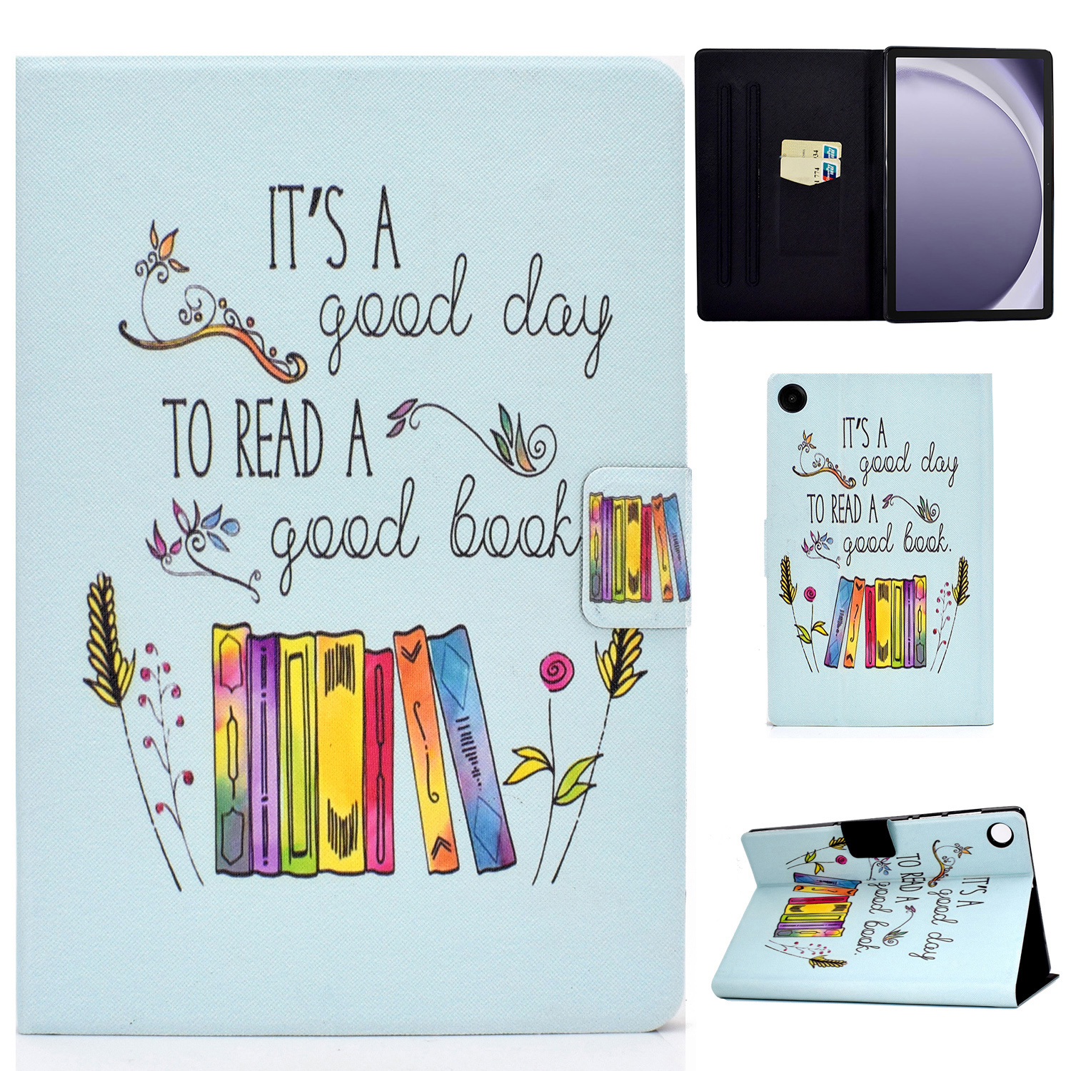 Für Samsung Galaxy Tab A9+ Fallmuster Druck PU Leder Tablet Deckung - Buntes Buch, Galaxy Tab A9+
Für Samsung Galaxy Tab A9+ Fallmuster Druck PU Leder Tablet Deckung - Buntes Buch, Galaxy Tab A9+