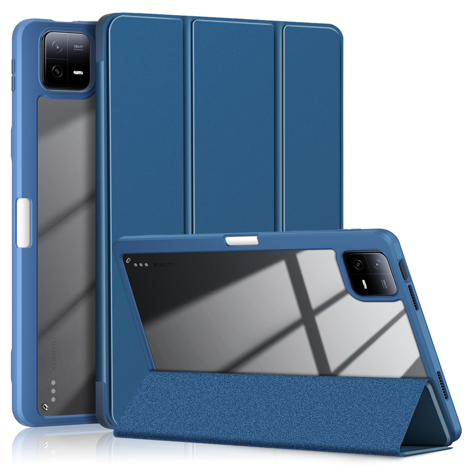 Für Xiaomi Redmi Pad 6 Tri-fold Stand Cover Mit Stiftschlitzleder+tpu+acryl Tablet Hülle - Blau, Xiaomi Pad 6
Für Xiaomi Redmi Pad 6 Tri-fold Stand Cover Mit Stiftschlitzleder+tpu+acryl Tablet Hülle - Blau, Xiaomi Pad 6