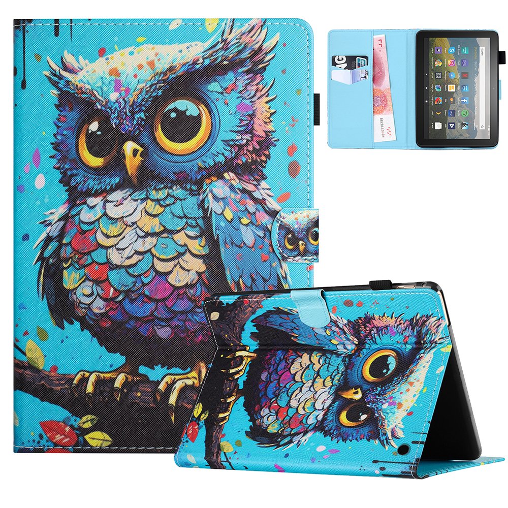 Für Amazon Fire HD 8 Plus (2022) / HD 8 (2022) Hülle Leder Brieftasche Flip Ständer Tablet Abdeckung - Eule, Amazon Fire HD 8 Plus (2022)
Für Amazon Fire HD 8 Plus (2022) / HD 8 (2022) Hülle Leder Brieftasche Flip Ständer Tablet Abdeckung - Eule, Amazon Fire HD 8 Plus (2022)
