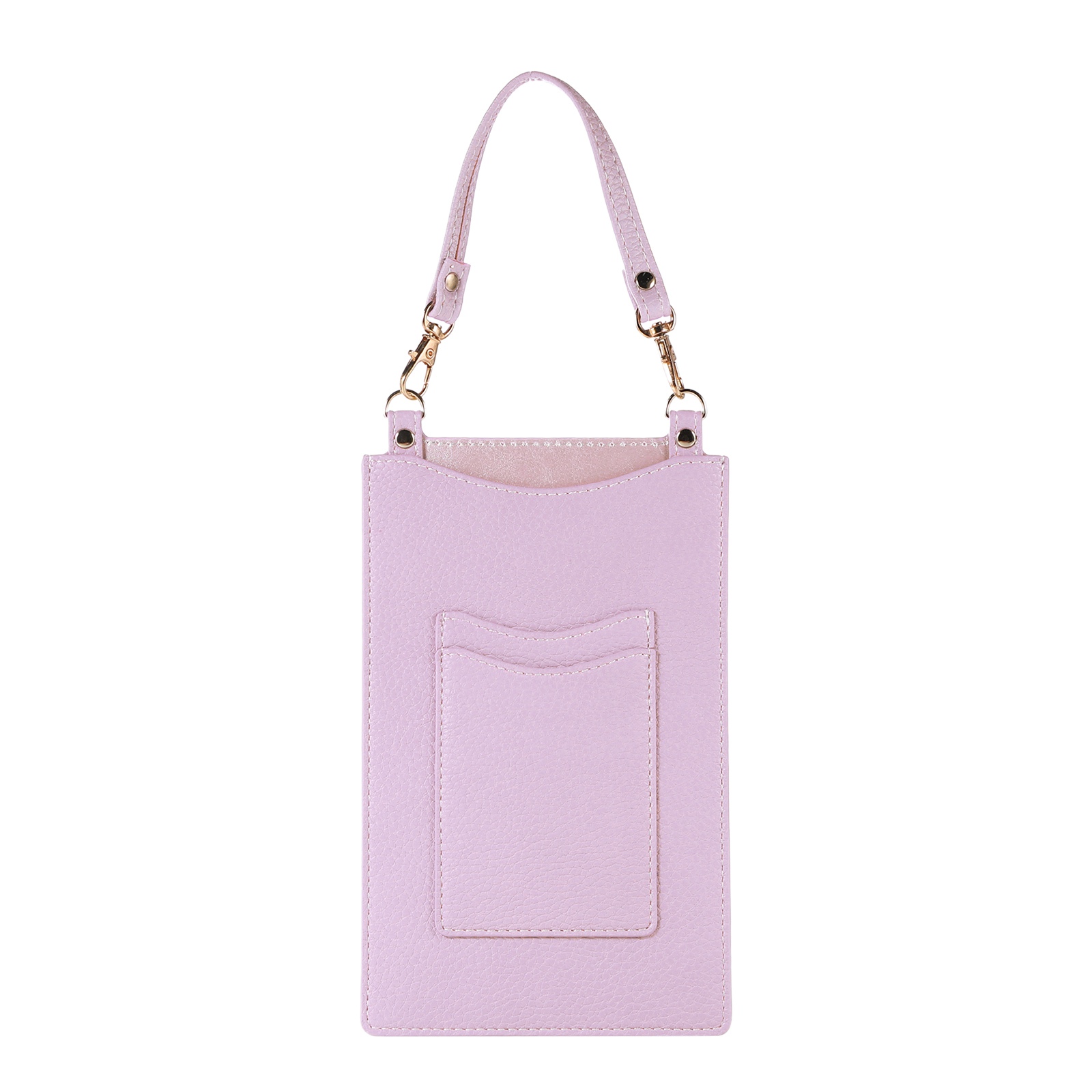 Litchi Textur Dual Card Slots Mobiltelefontasche Mit Handlichem Riemen Universeller Handybeutel - Rosa, Universal
Litchi Textur Dual Card Slots Mobiltelefontasche Mit Handlichem Riemen Universeller Handybeutel - Rosa, Universal